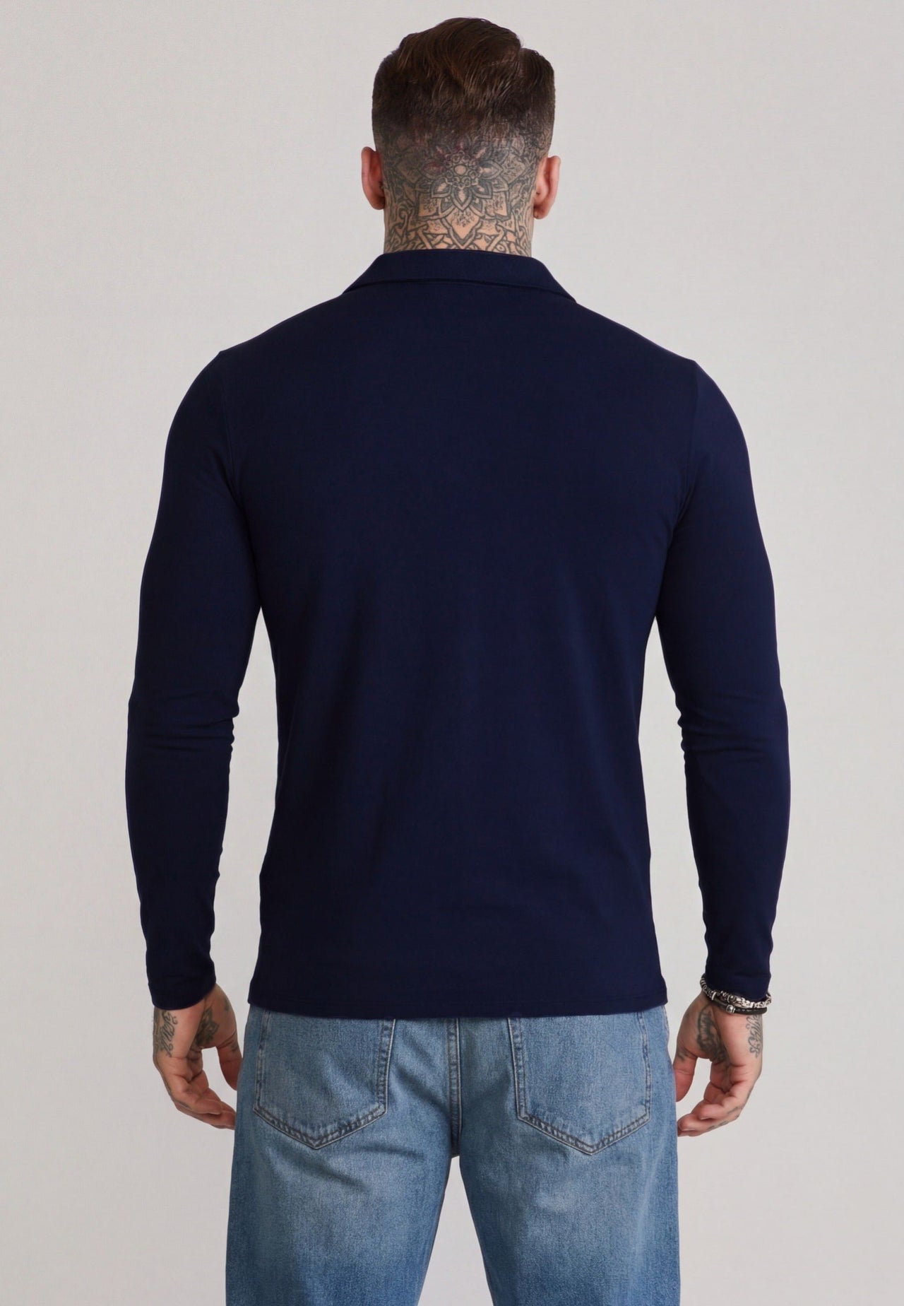 Navy LS Revere Polo (4)