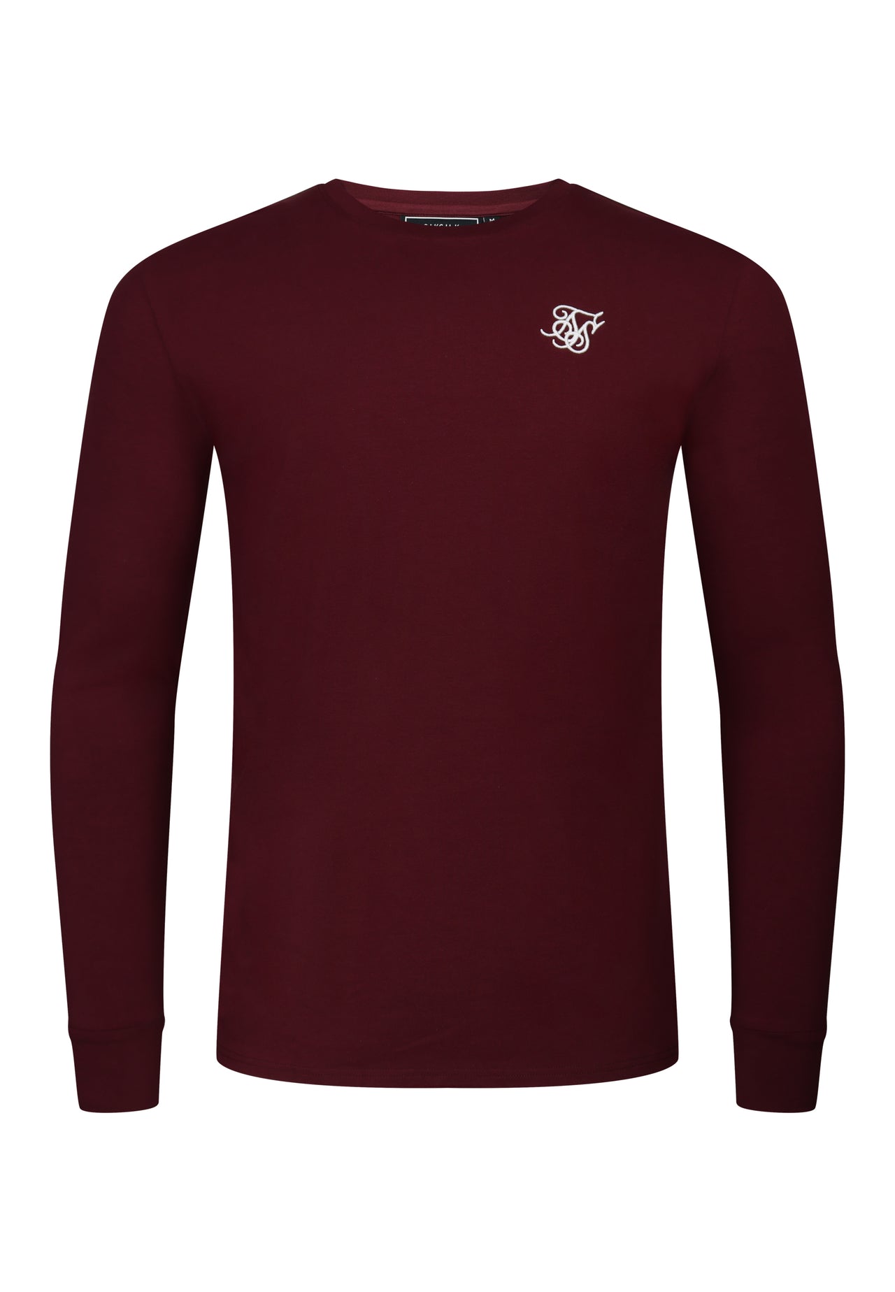 Burgundy Essentials LS T-Shirt (5)