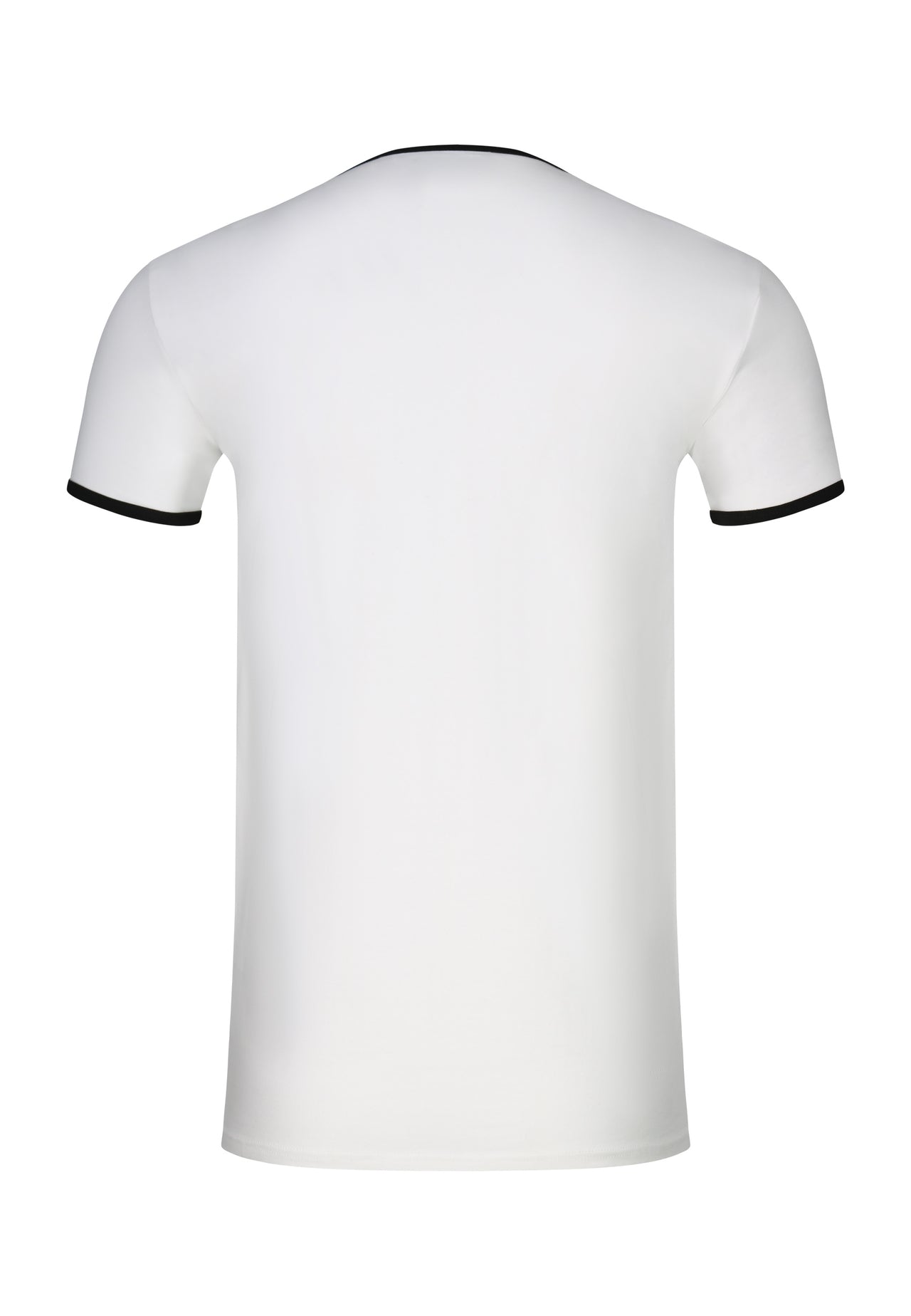 White and Black Ringer T-Shirt (6)