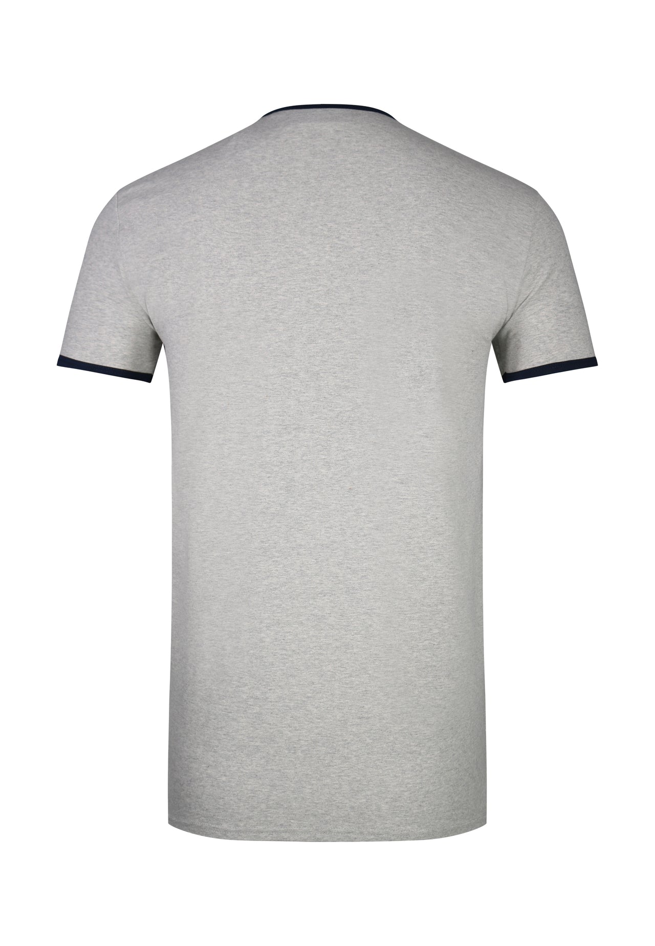 Grey Marl and Navy Ringer T-Shirt (6)