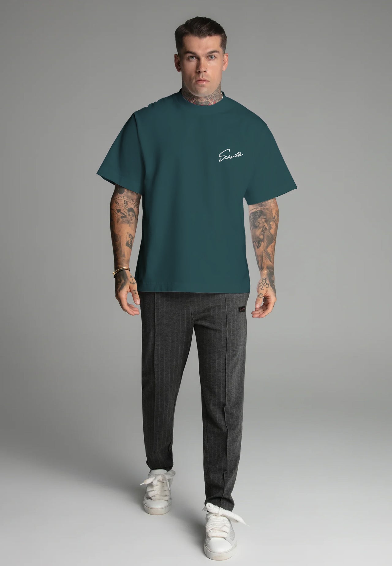 Green Script T-Shirt (2)