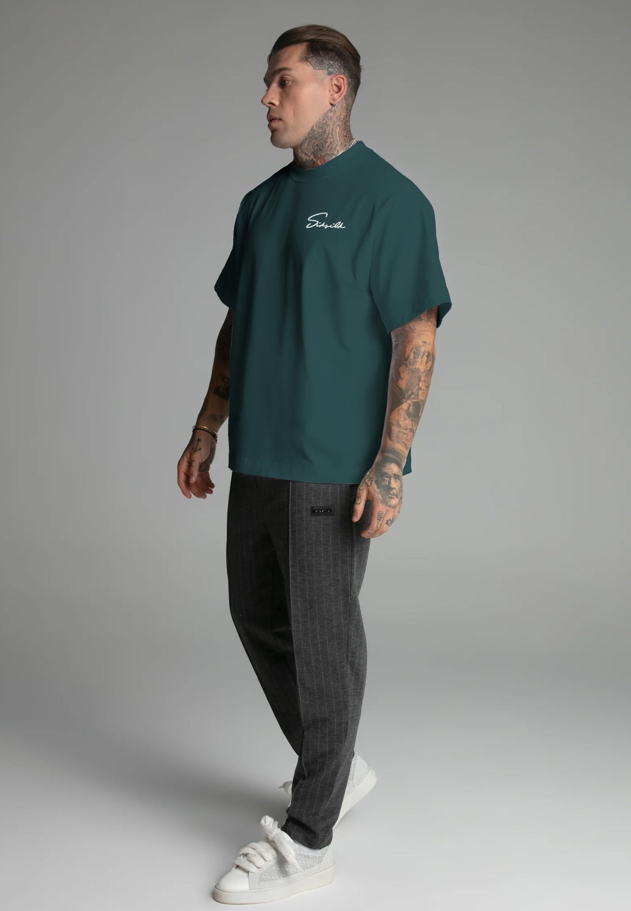 Green Script T-Shirt (4)