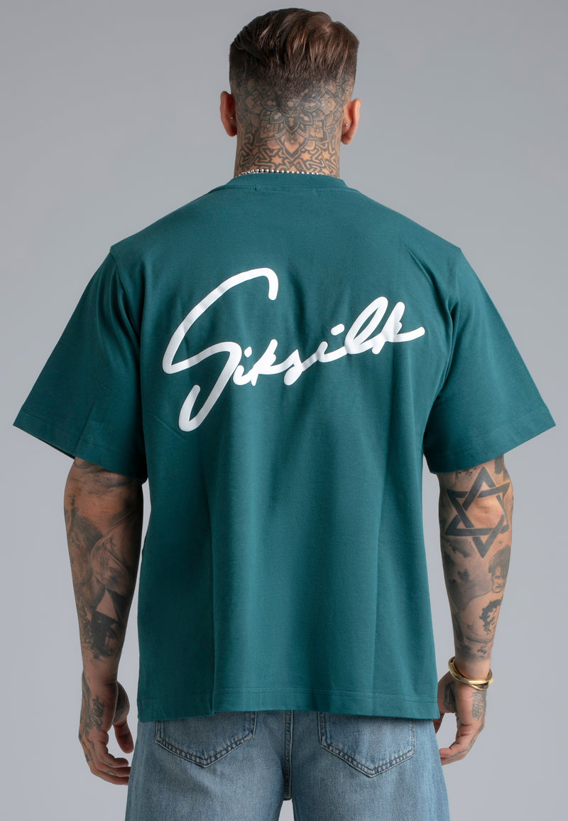 Green Script T-Shirt (1)