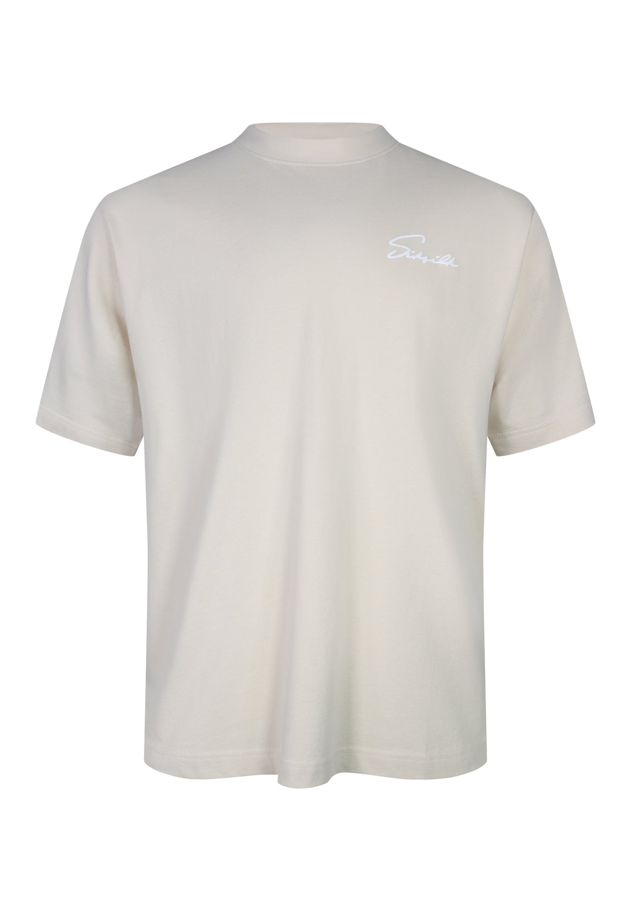 Ecru Script T-Shirt (5)