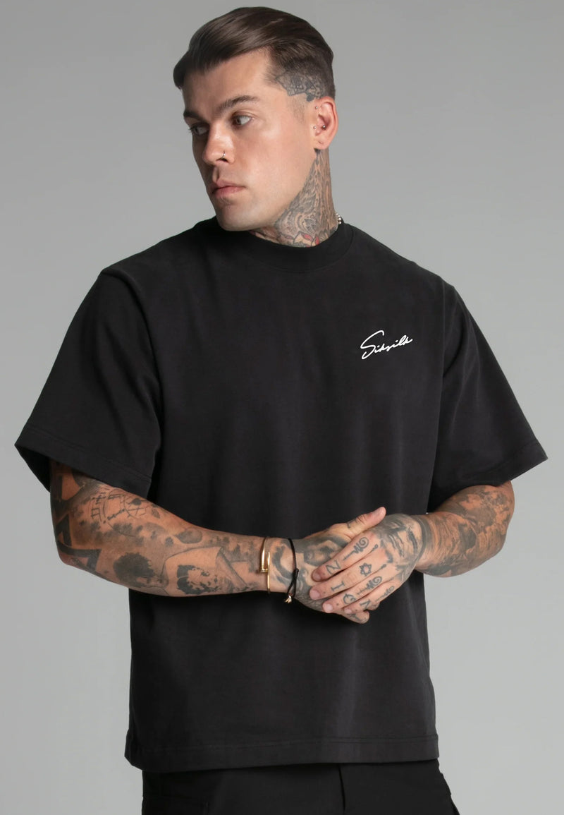 Black Script T-Shirt