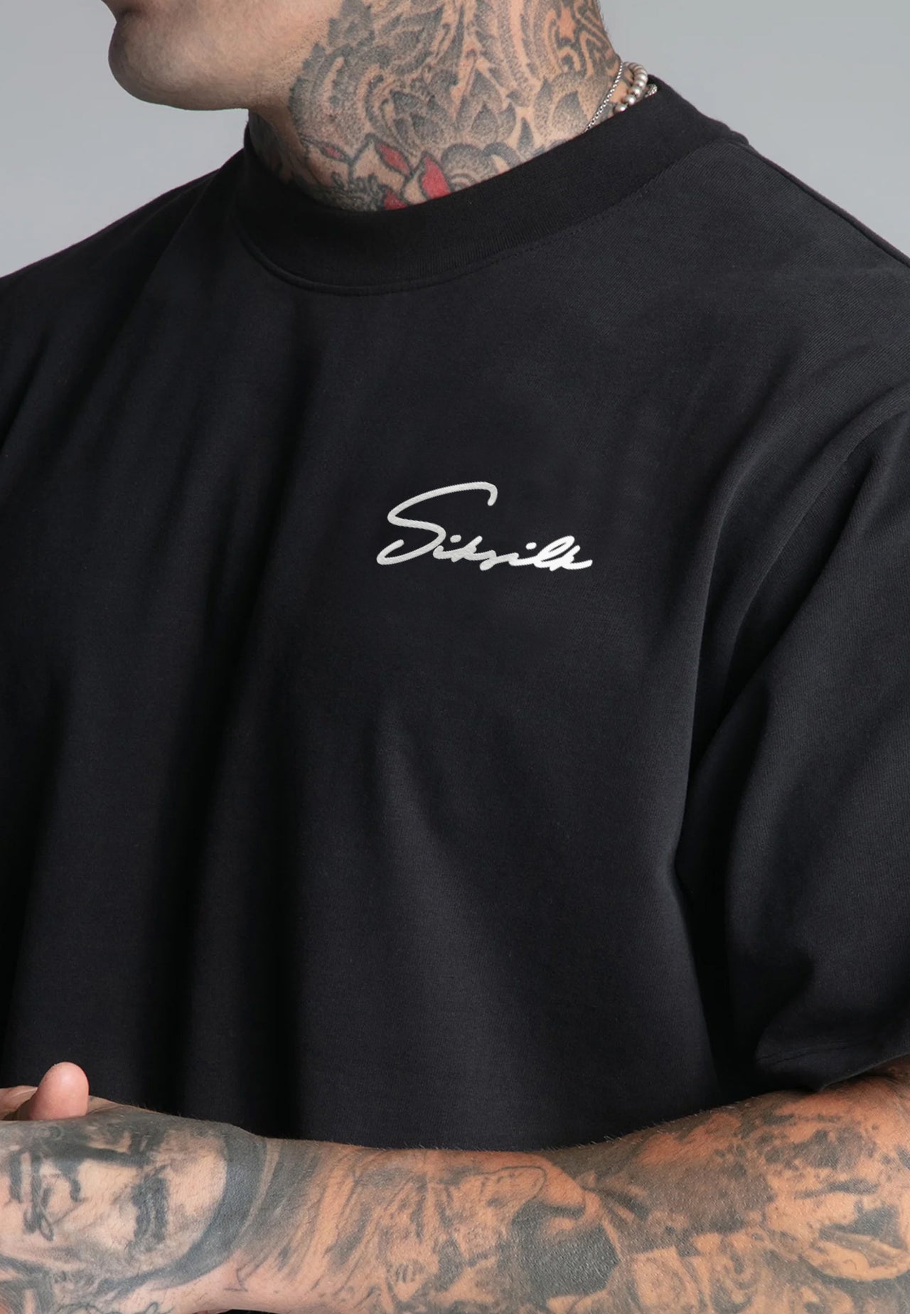 Black Script T-Shirt (2)