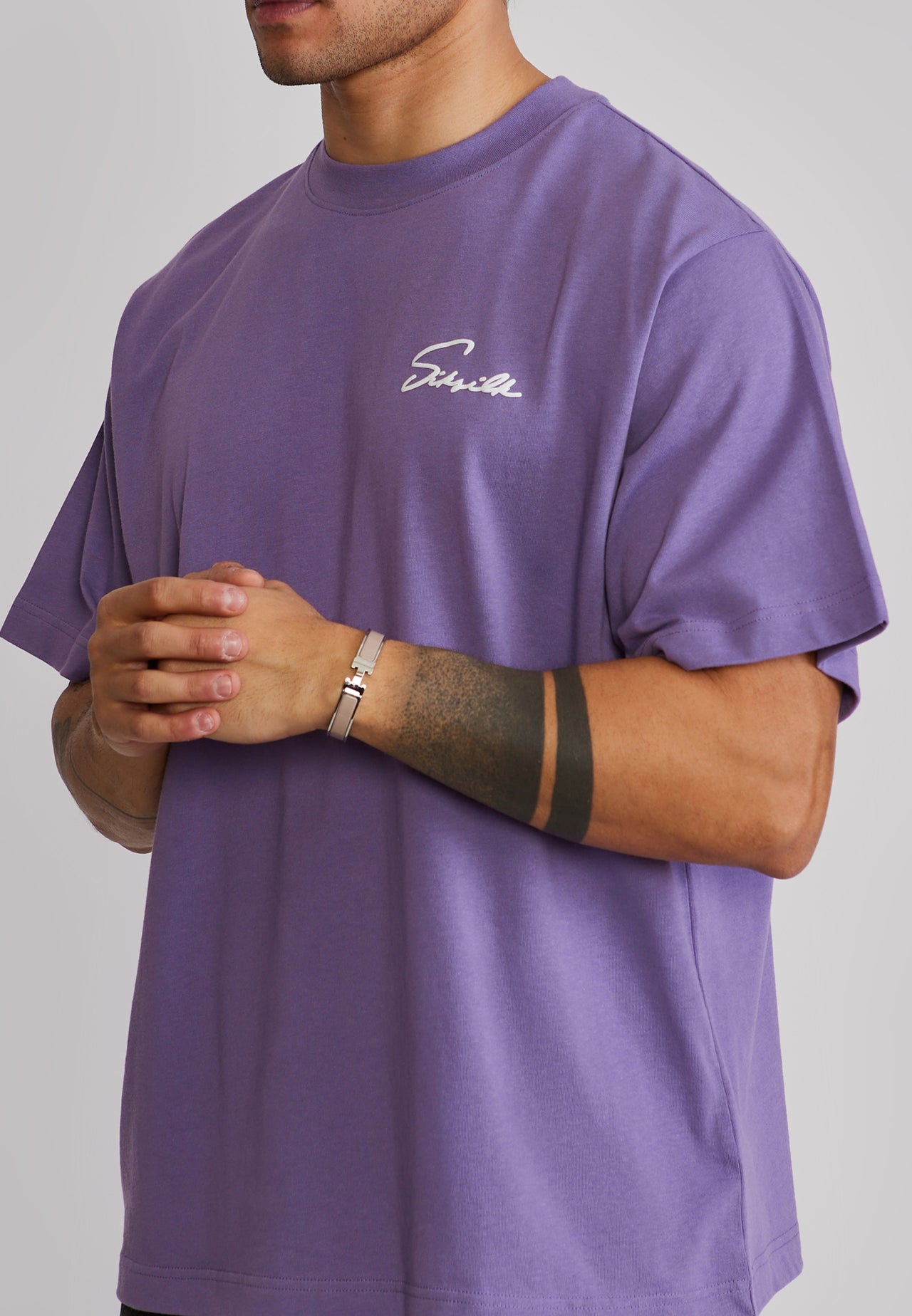 Purple Script T-Shirt (2)