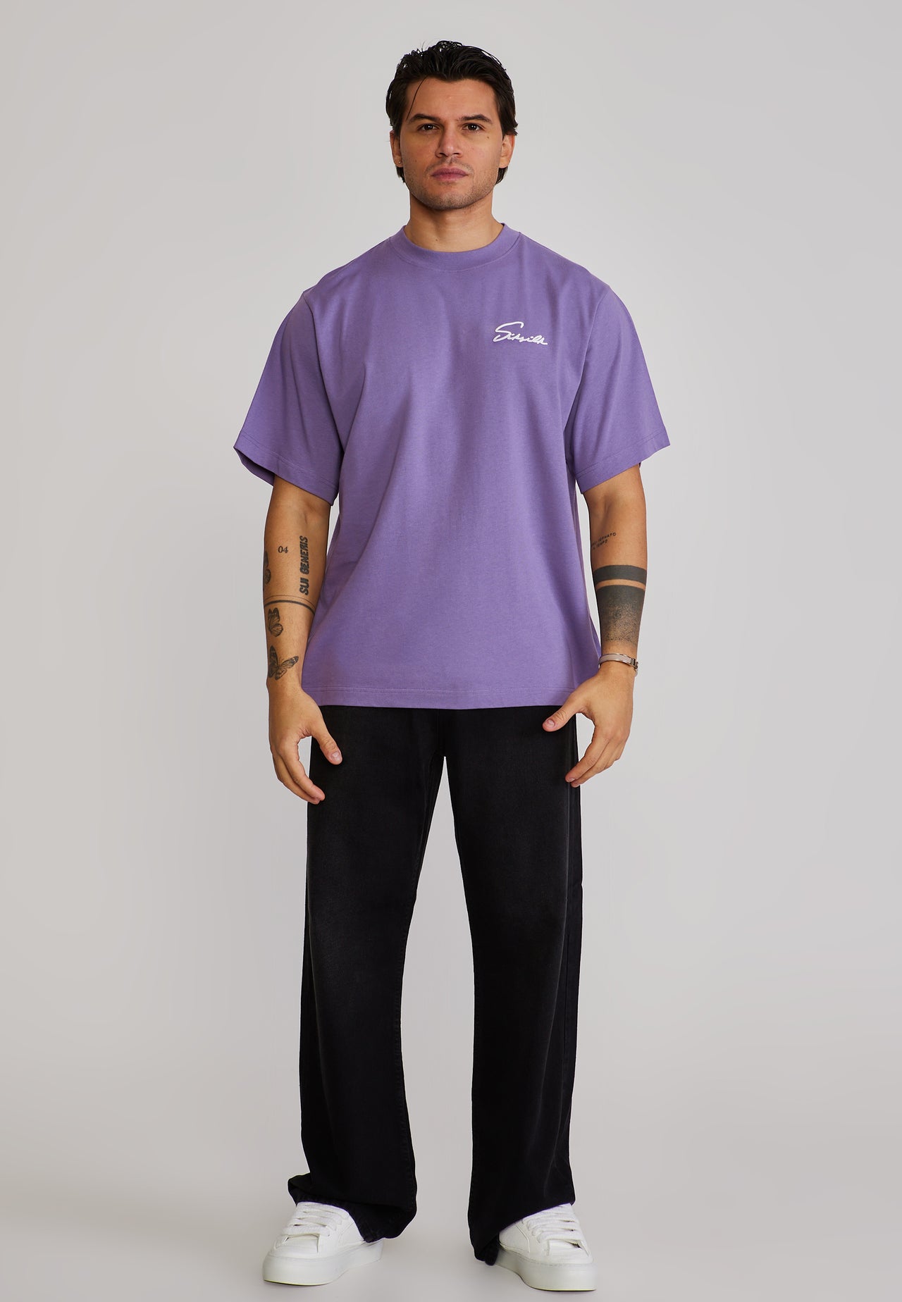 Purple Script T-Shirt (3)