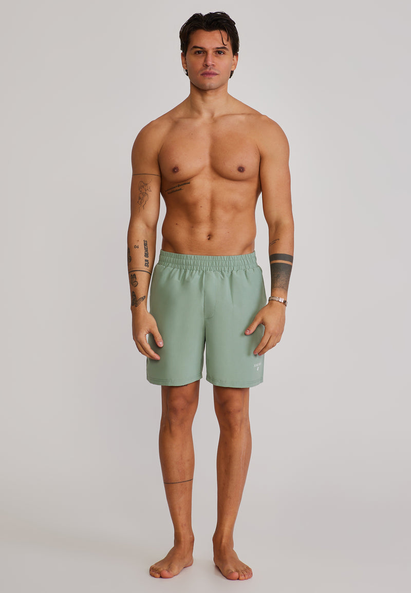Green Swim Shorts (1)