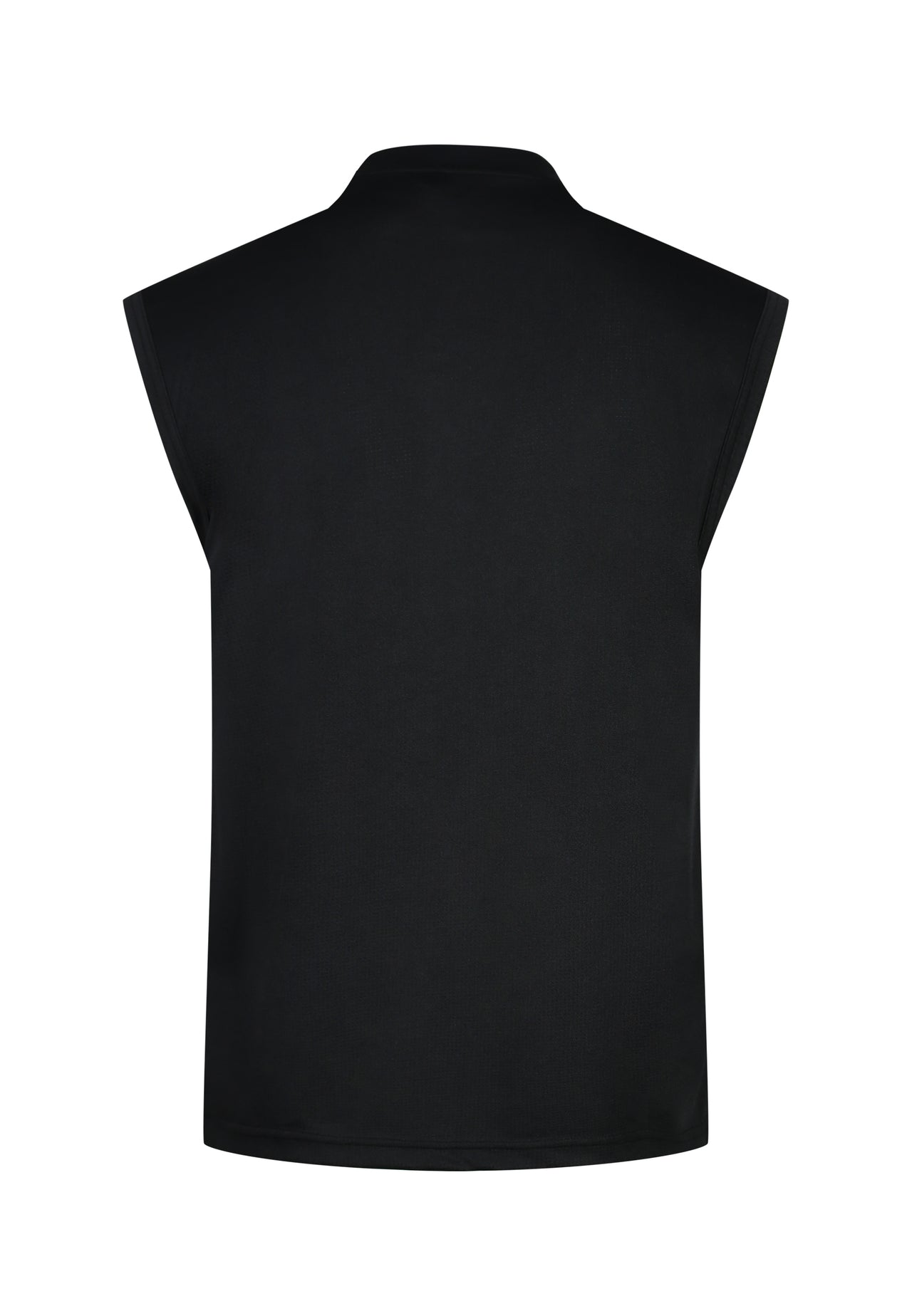 Black Sleeveless T-Shirt (6)