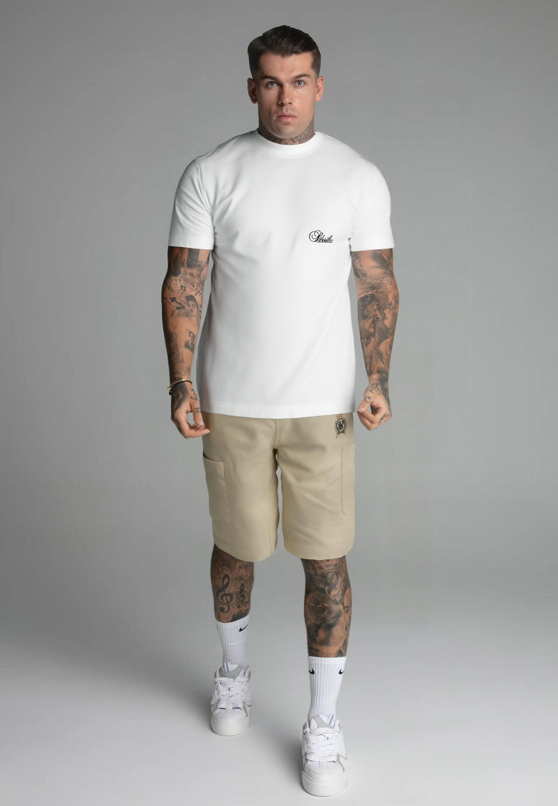 Beige Cargo Shorts (1)
