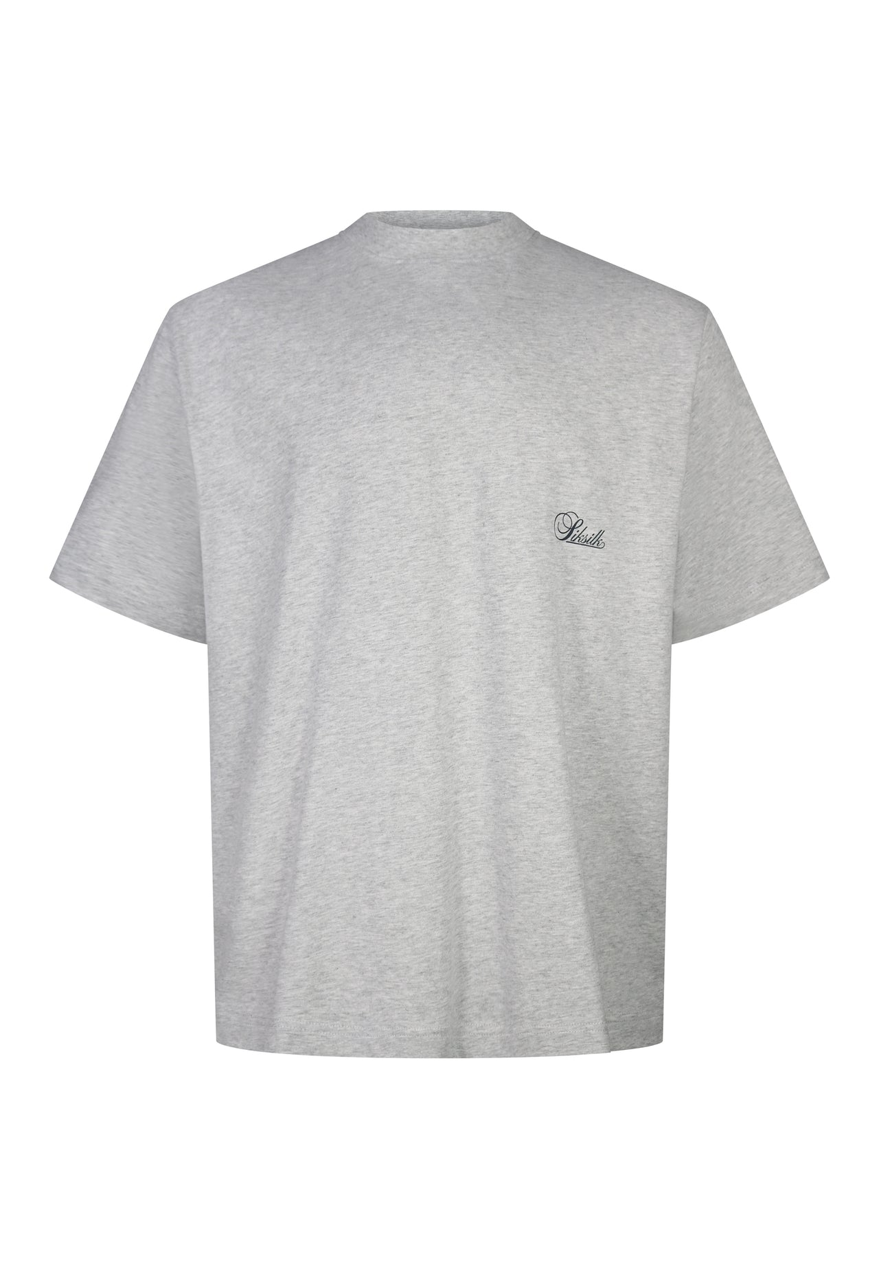 Grey Marl Oversized T-Shirt (5)