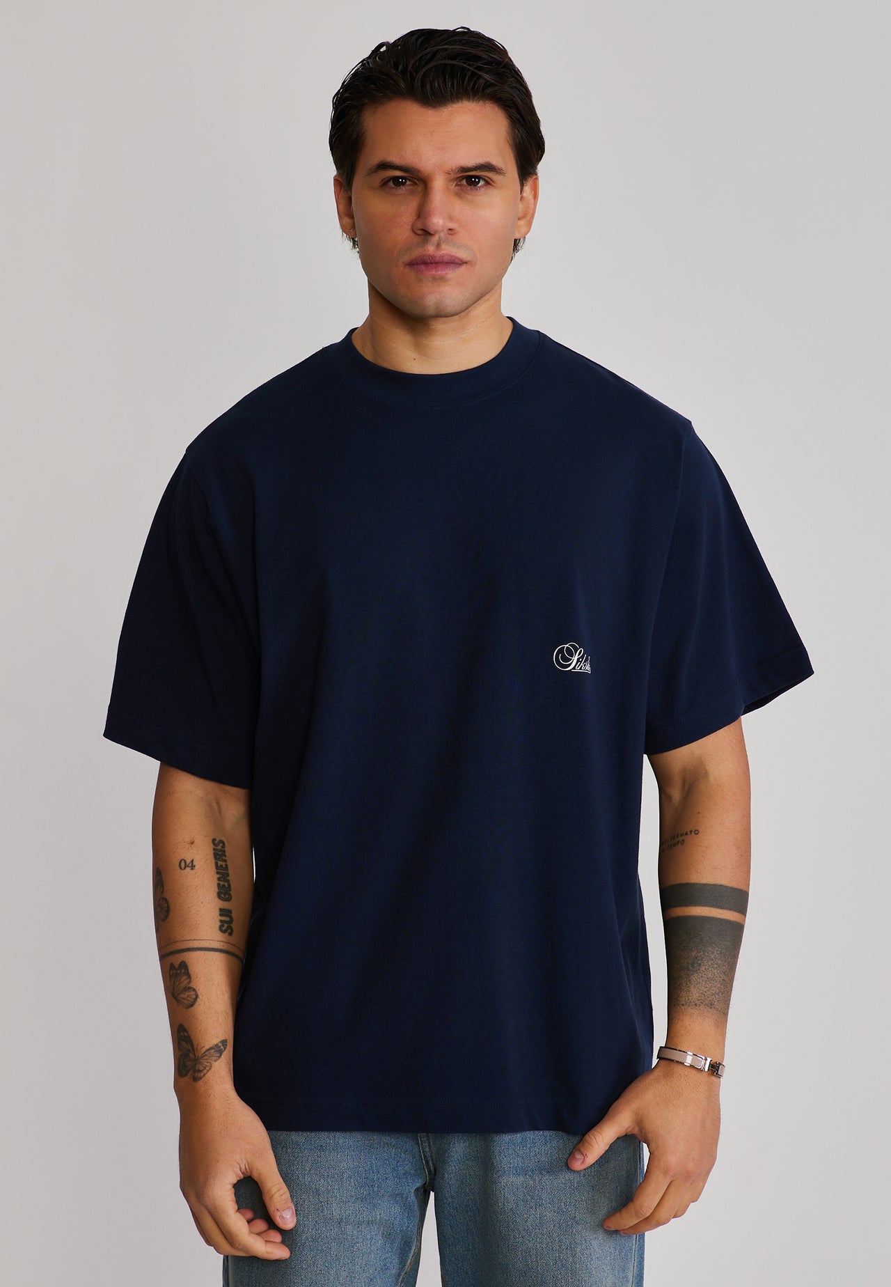 Navy Oversized T-Shirt