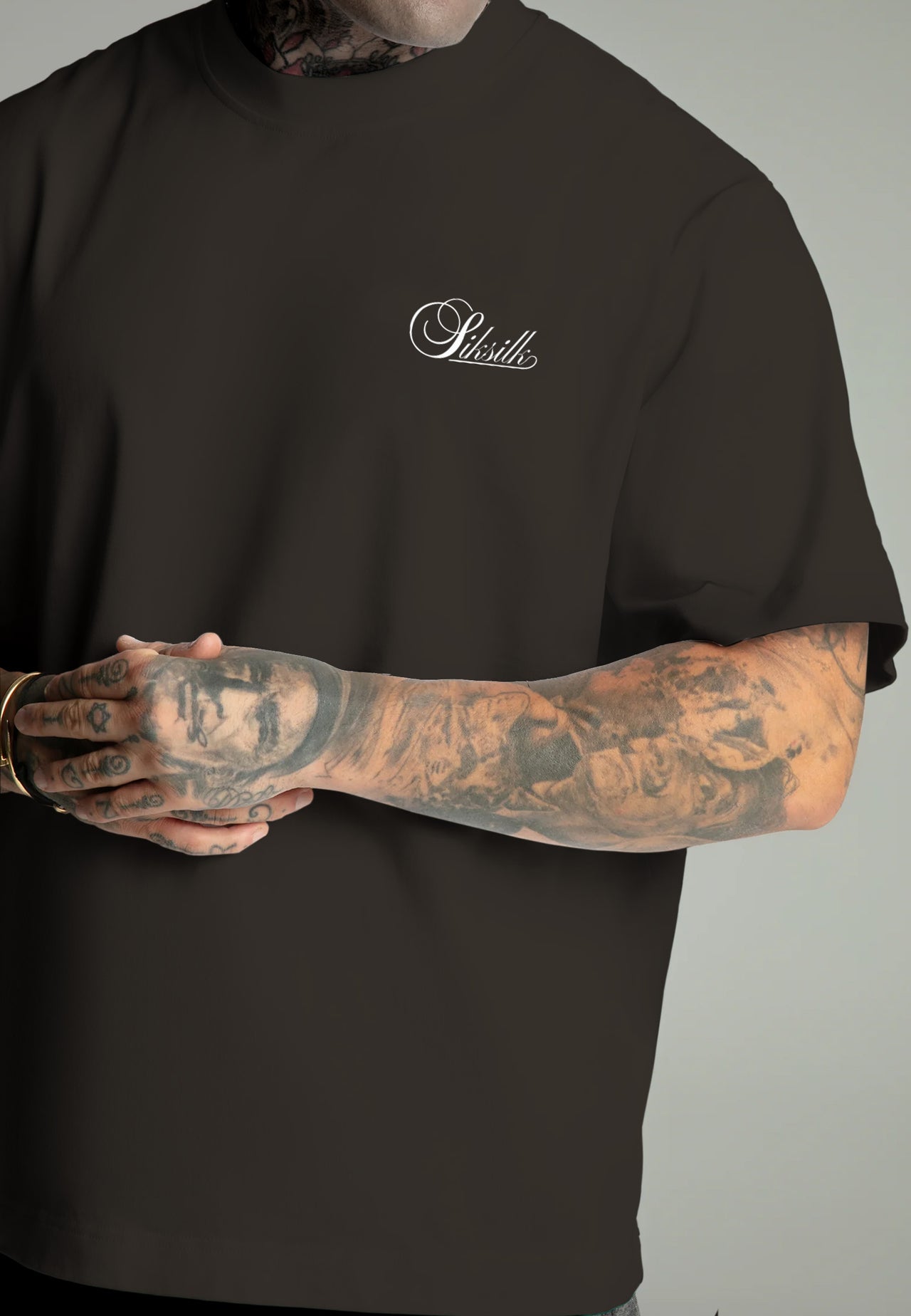 Brown Oversized T-Shirt (3)