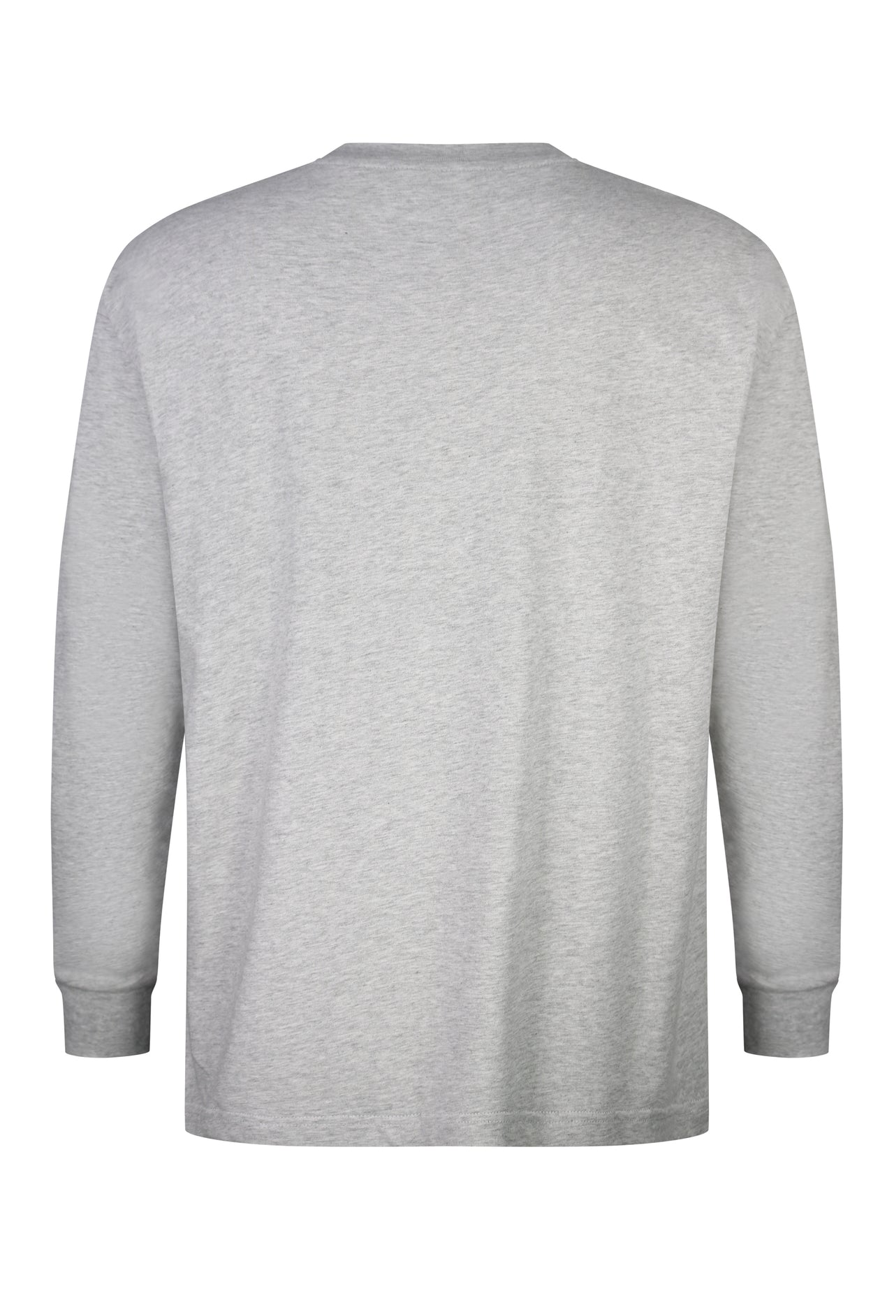 Grey Marl Long Sleeve T-Shirt (6)