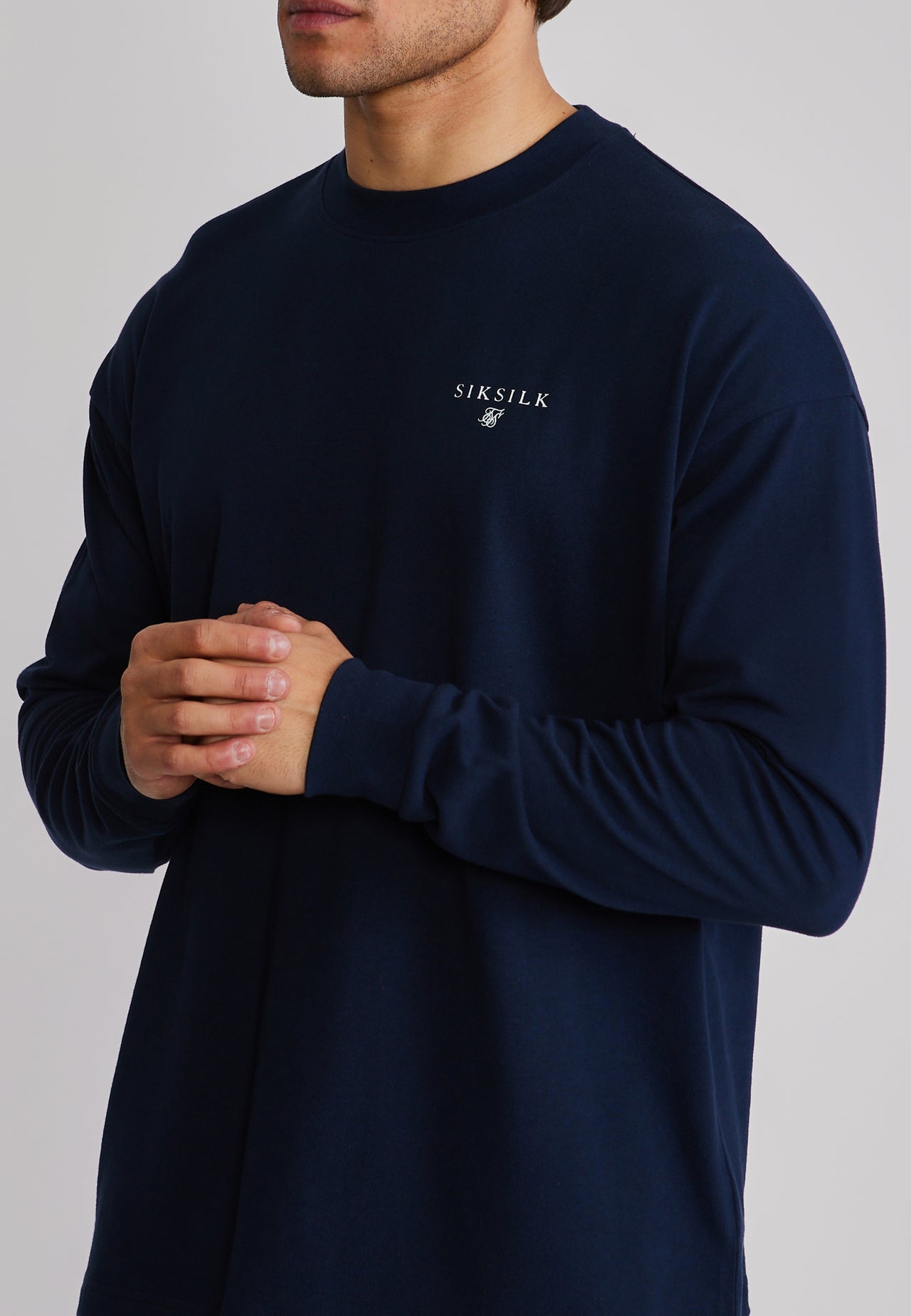 Navy Long Sleeve T-Shirt (1)