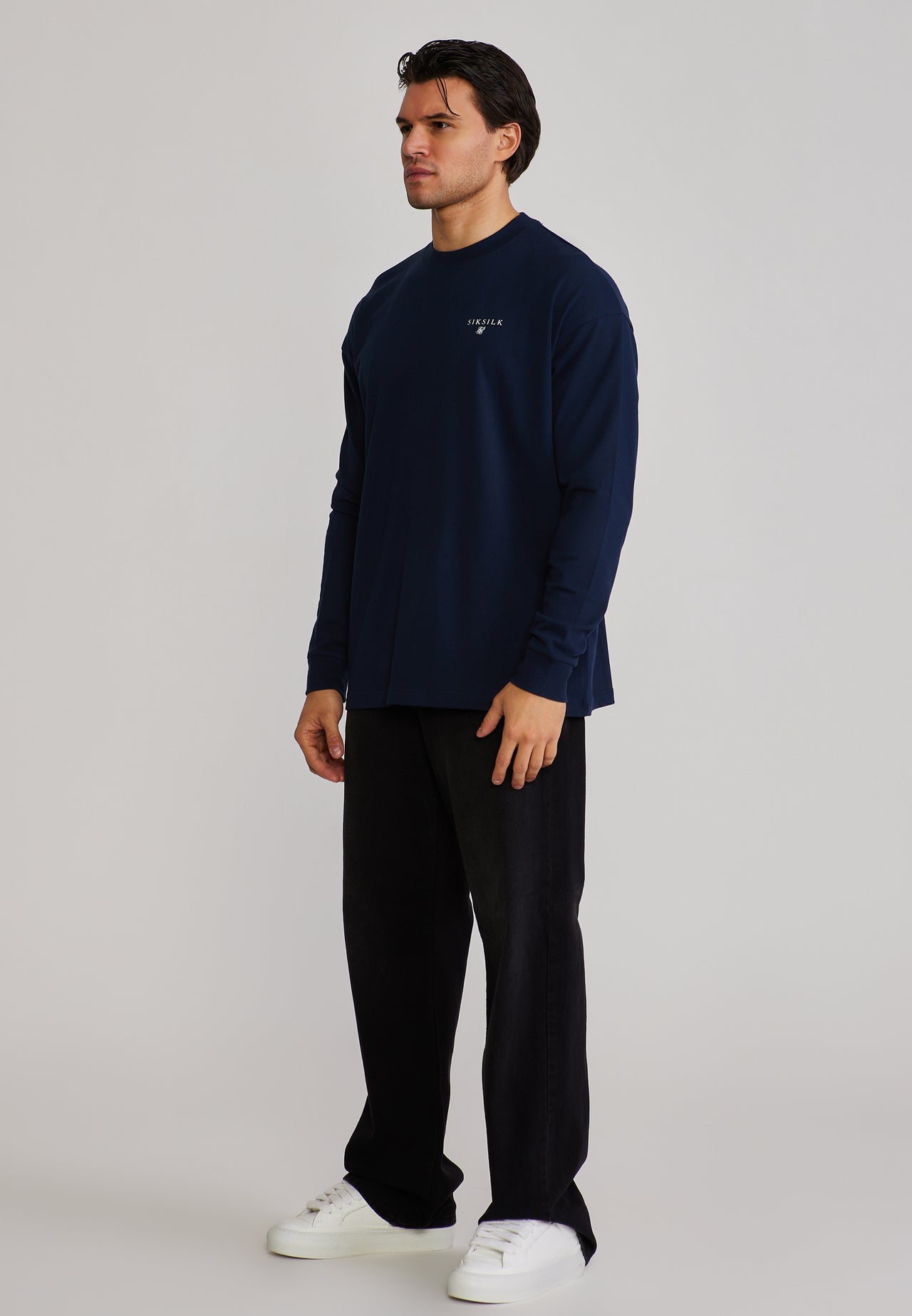 Navy Long Sleeve T-Shirt (3)