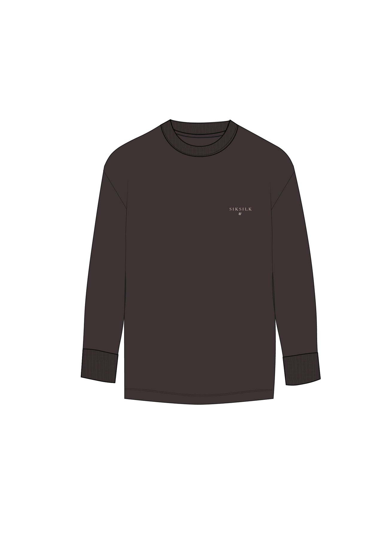 Brown Long Sleeve T-Shirt
