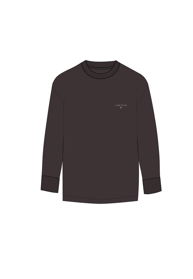 Brown Long Sleeve T-Shirt