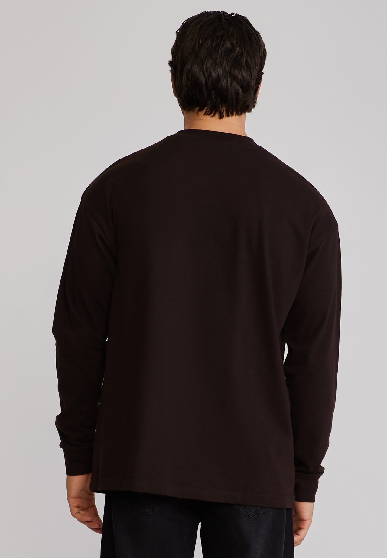 Brown Long Sleeve T-Shirt (4)