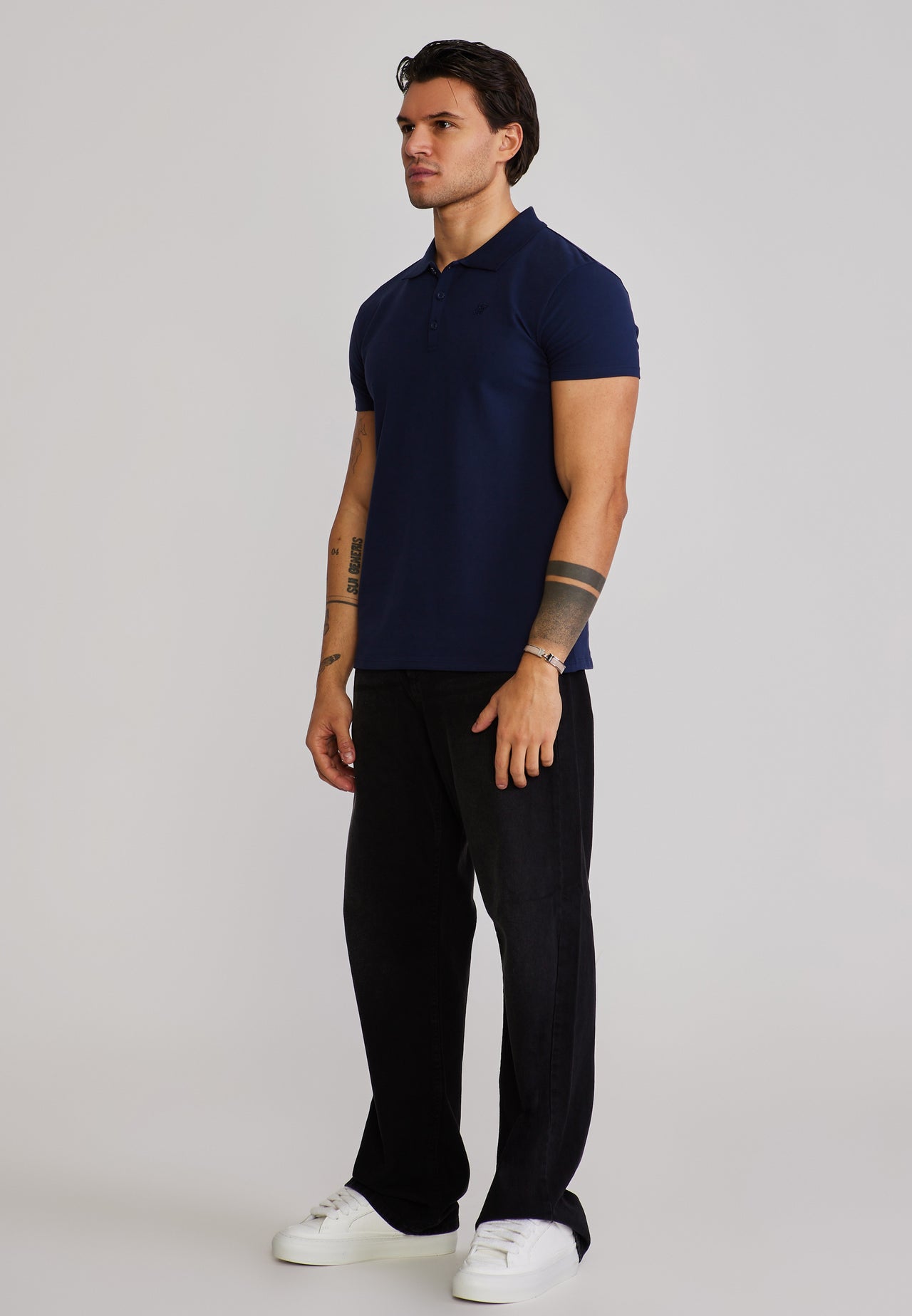 Navy Polo T-Shirt (3)