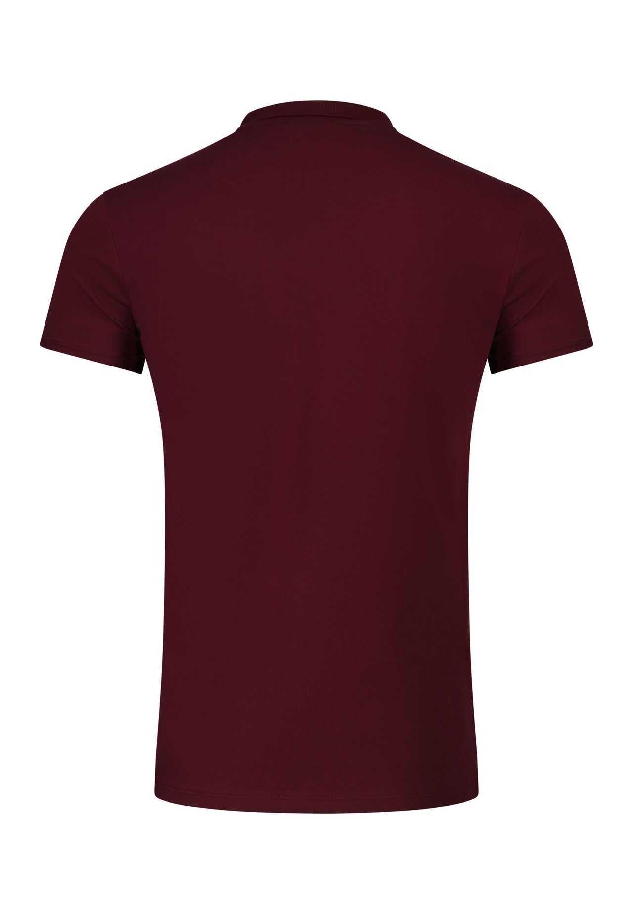 Burgundy Polo T-Shirt (6)