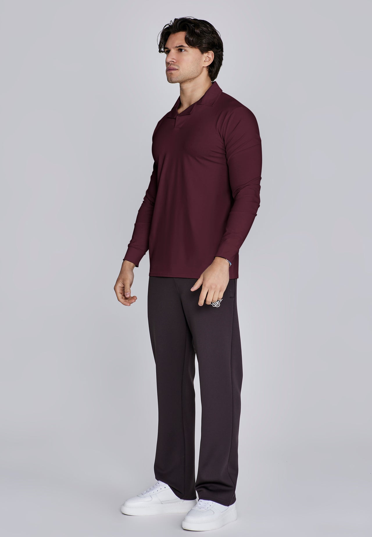 Burgundy Polo T-Shirt (3)