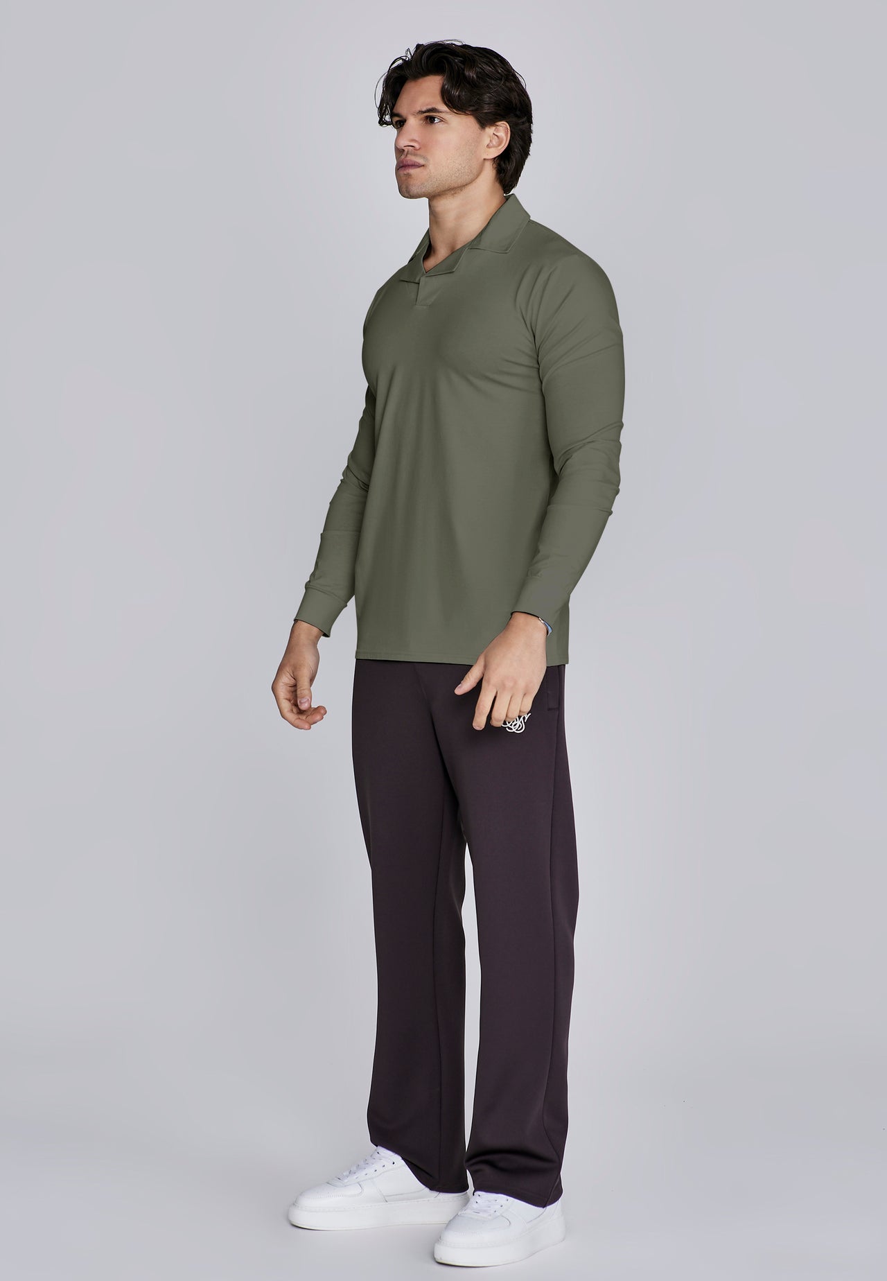 Khaki Green Polo T-Shirt (3)