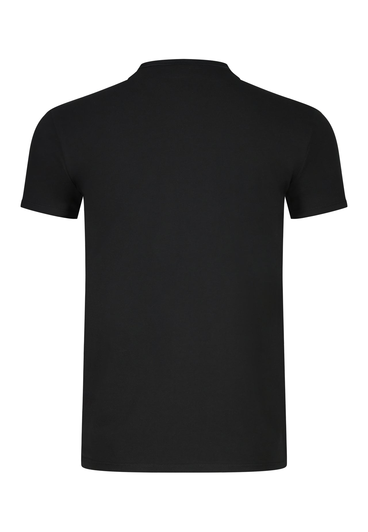 Black Zip Polo T-Shirt (6)