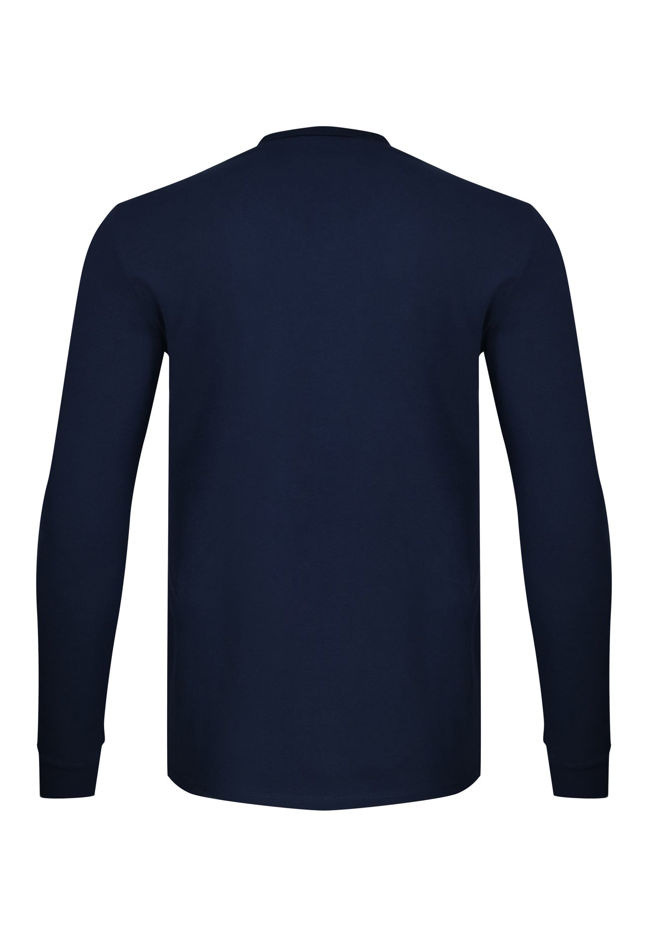 Navy LS Button Polo (6)