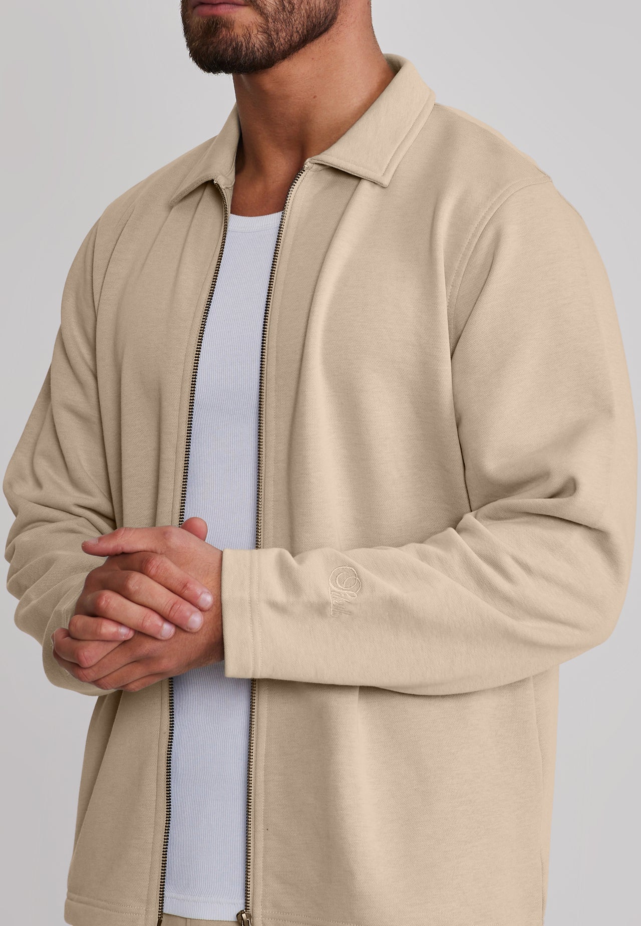 Ecru Smart Overshirt (1)