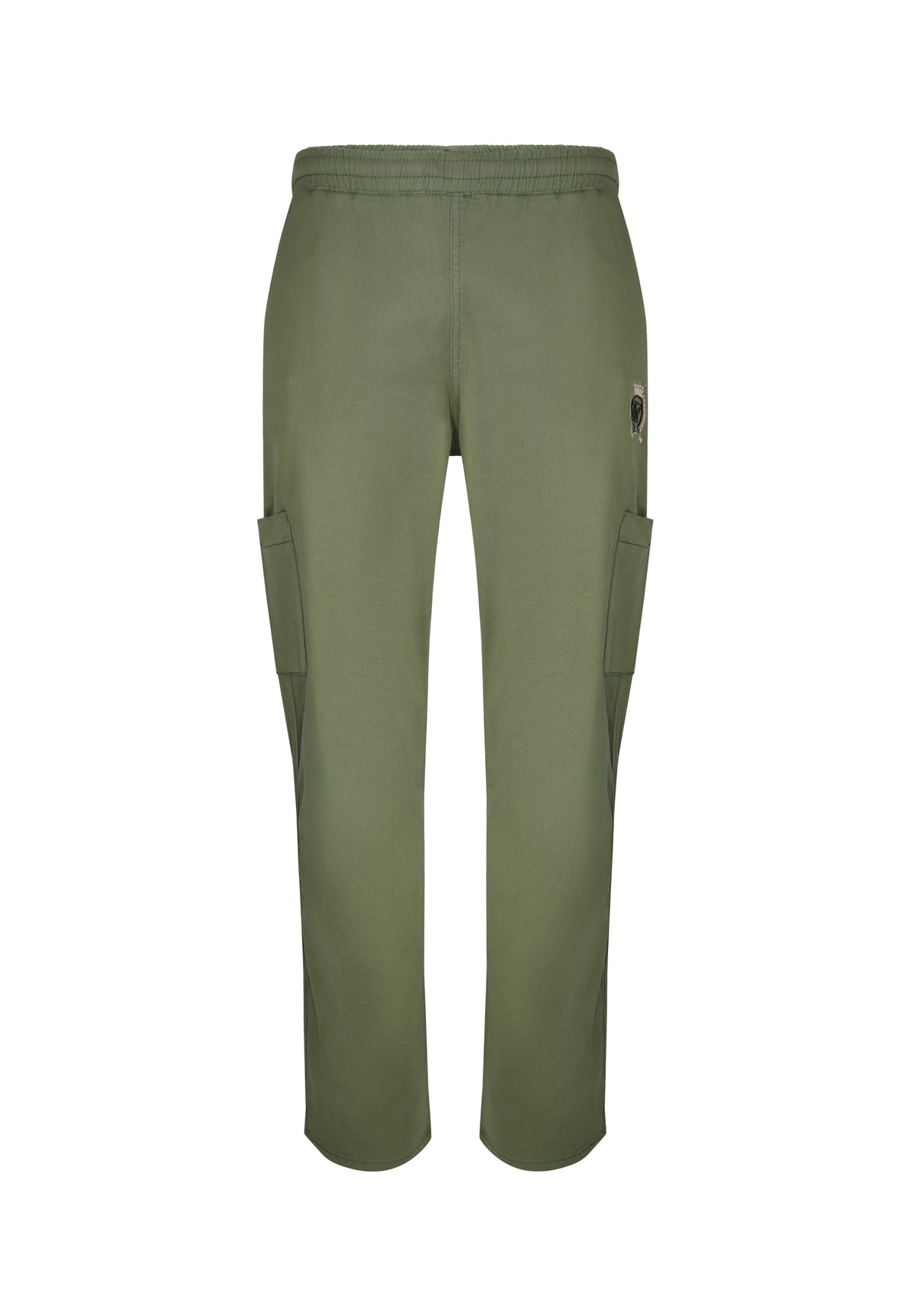 Khaki Green Baggy Cargos (5)