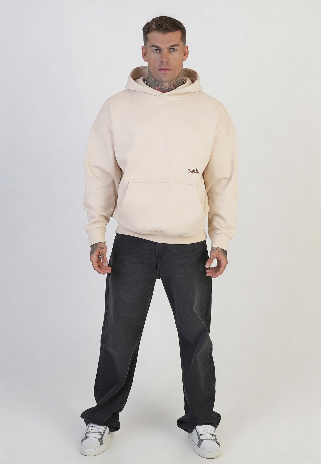 Ecru Graphic Hoodie (2)