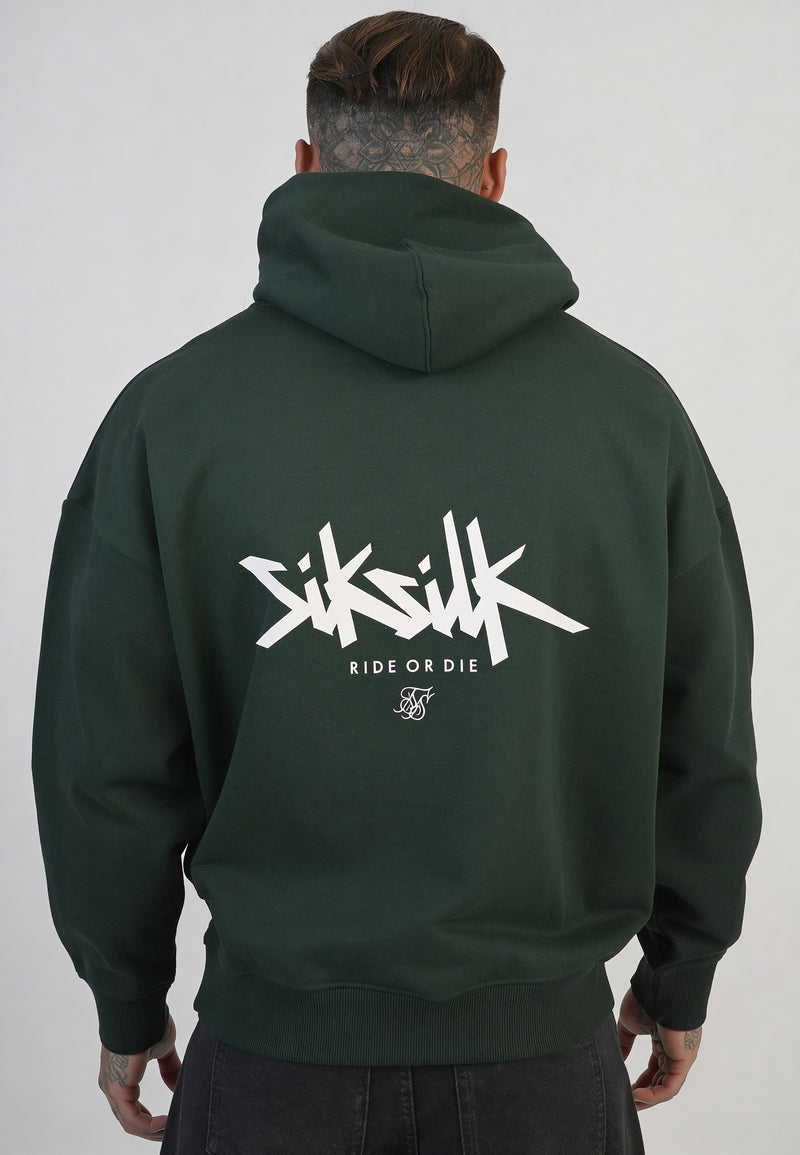 Green Graphic Hoodie (1)
