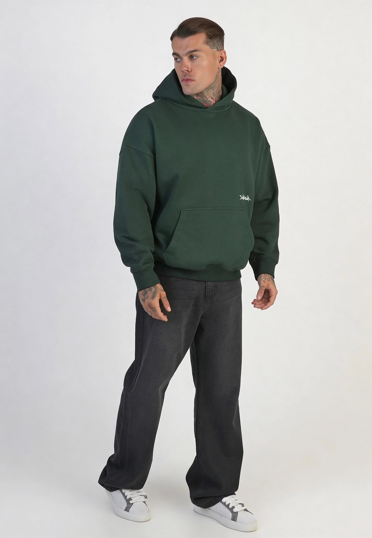 Green Graphic Hoodie (3)