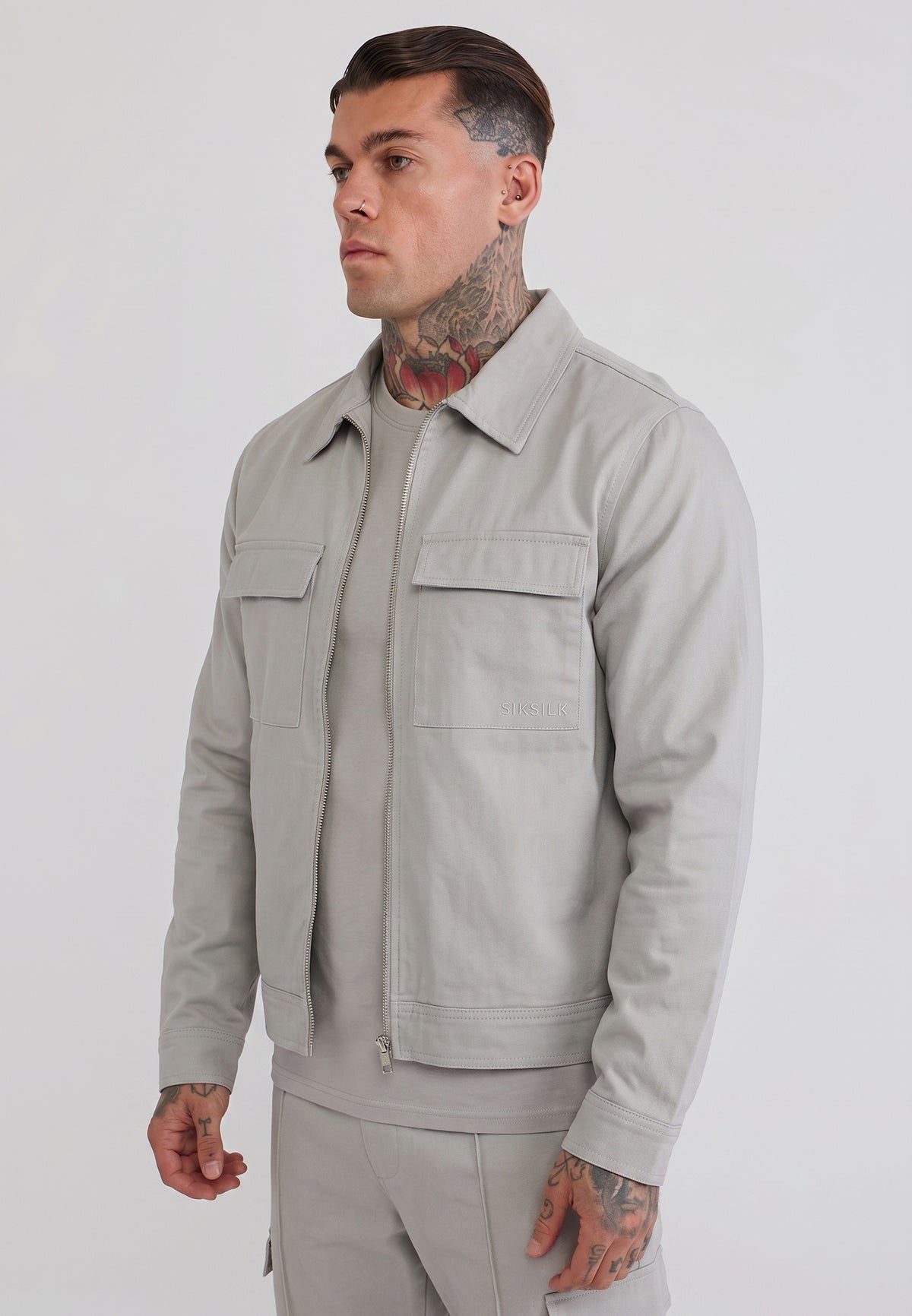 Grey Utility Overshirt (1)