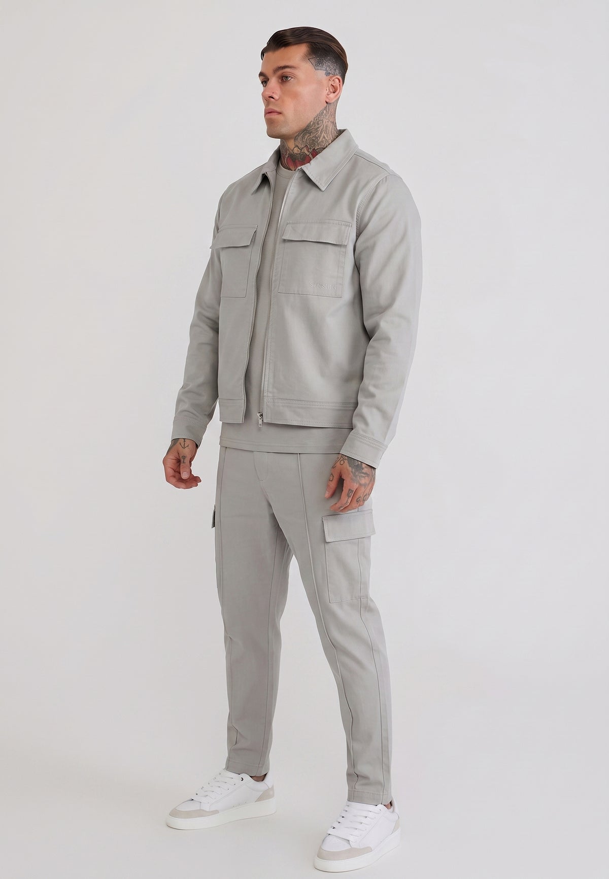 Grey Utility Overshirt (3)