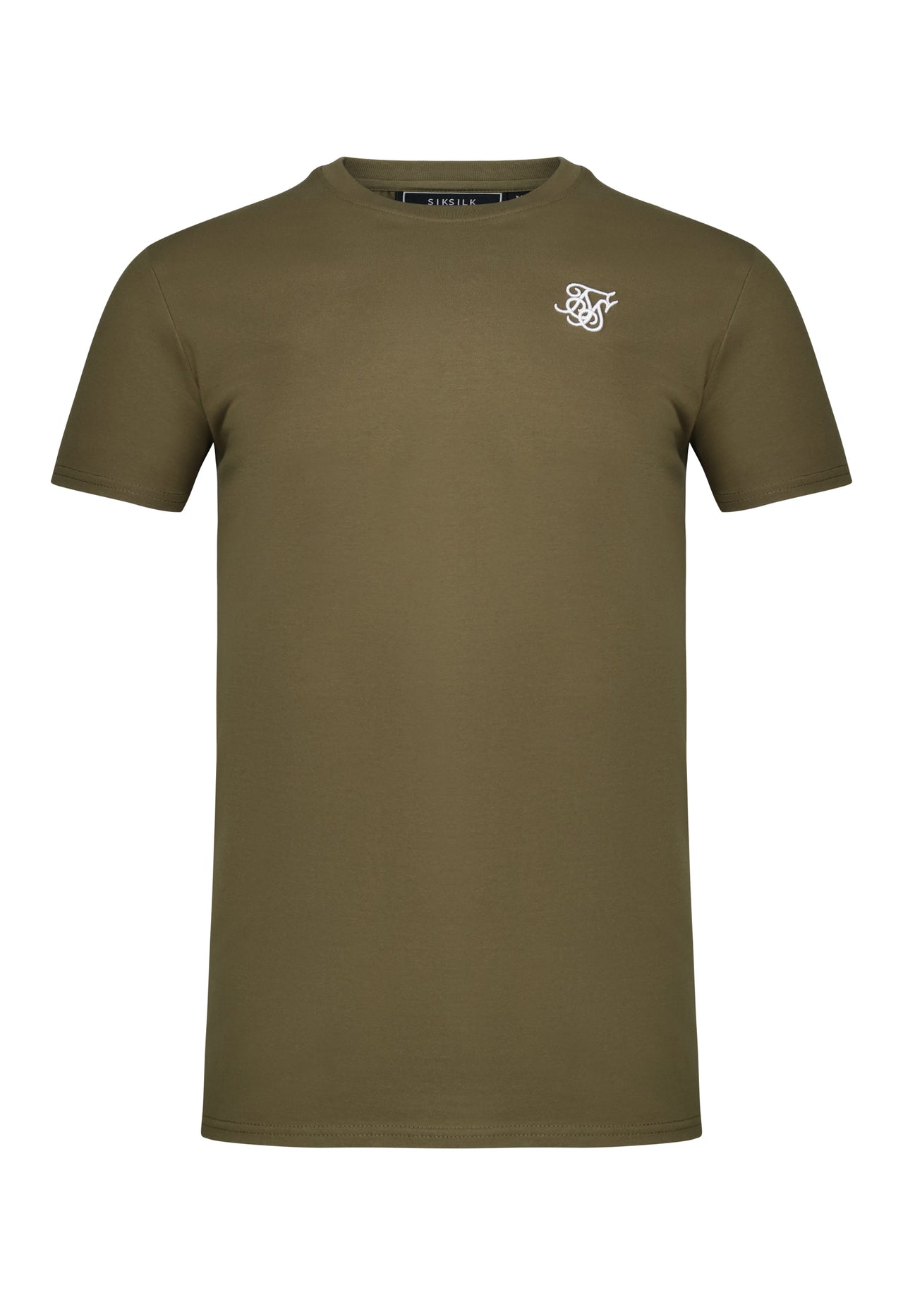 Khaki Green Essentials T-Shirt (5)