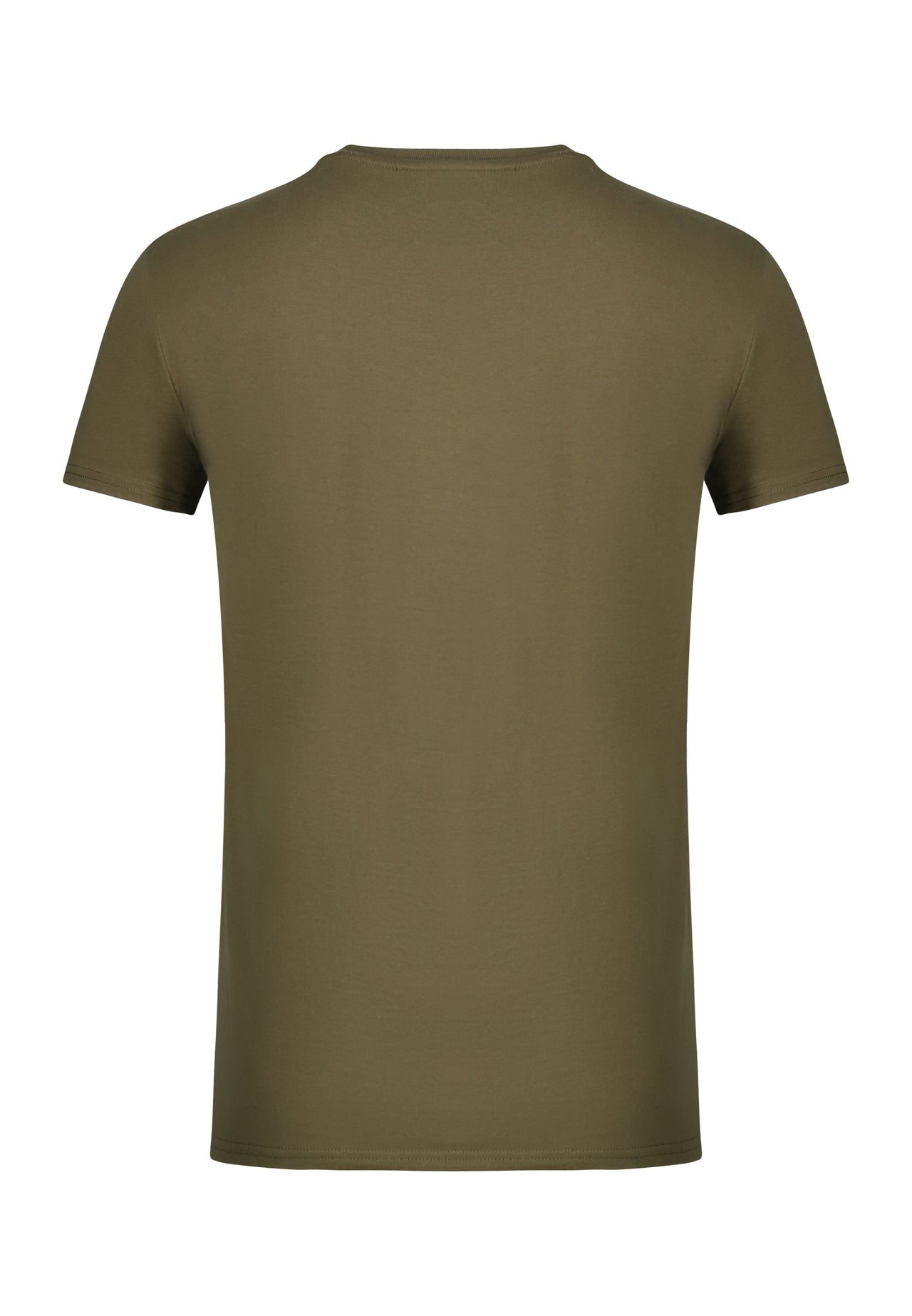 Khaki Green Essentials T-Shirt (6)