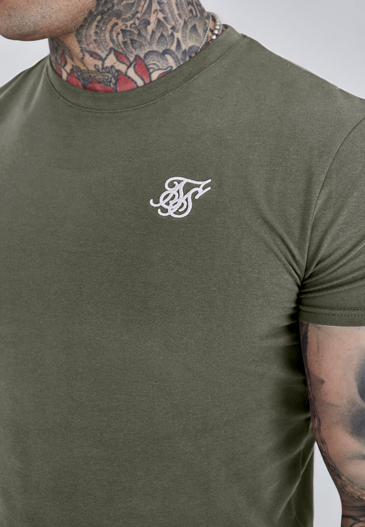 Khaki Green Essentials T-Shirt (2)