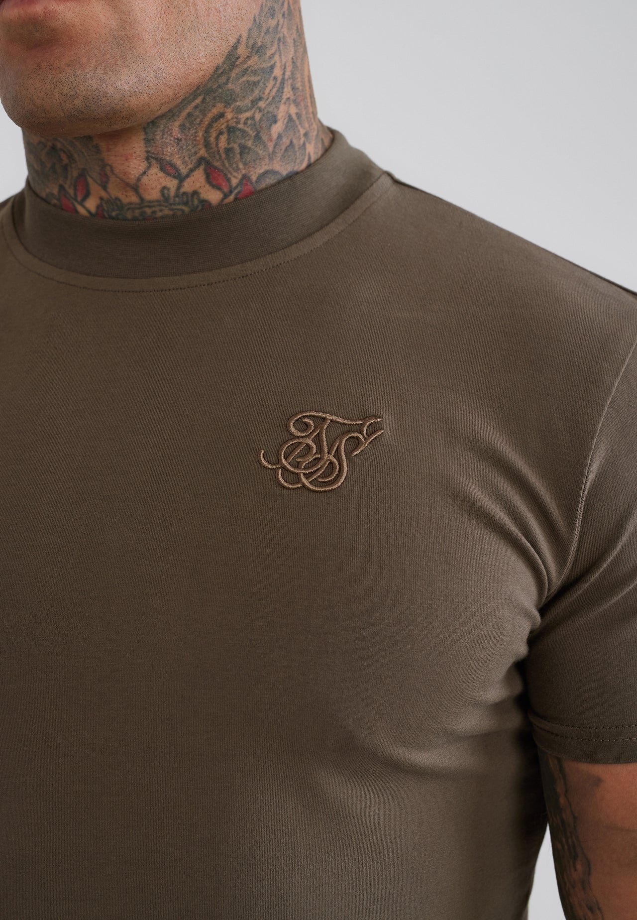 Brown Muscle Fit T-Shirt (1)