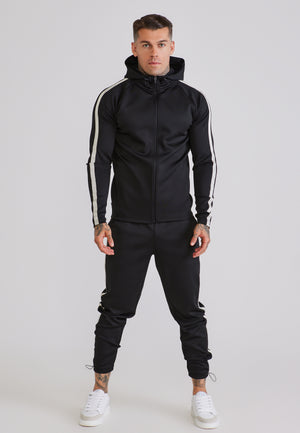 Black Hoodie and Joggers Set