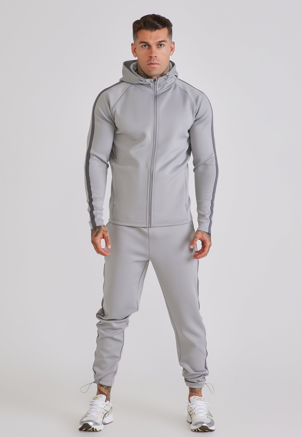 Grey Hoodie and Joggers Set