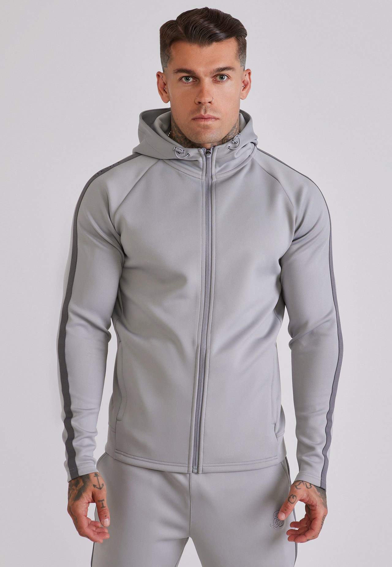 Grey Hoodie and Joggers Set (1)