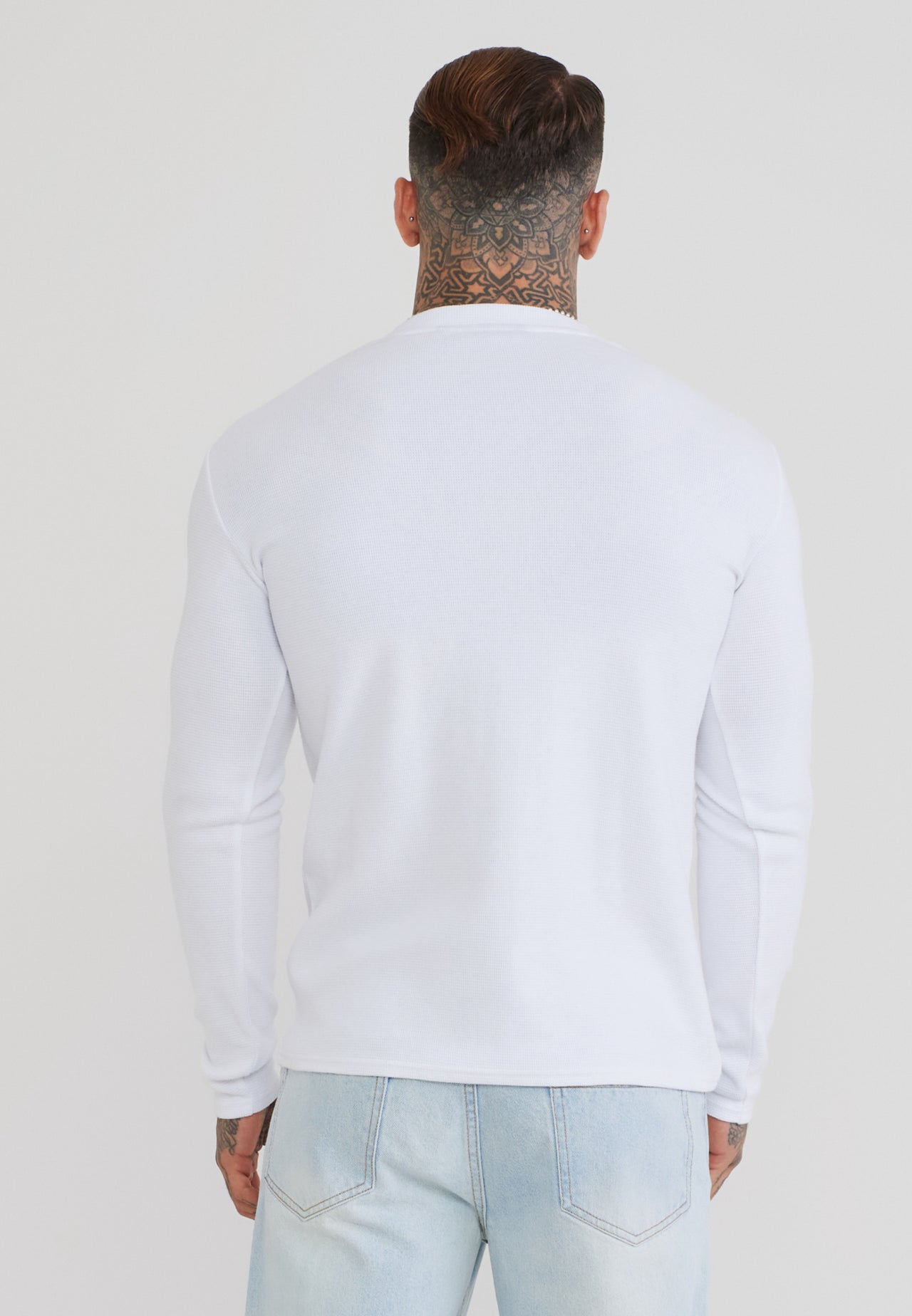 White Henley T-Shirt (4)
