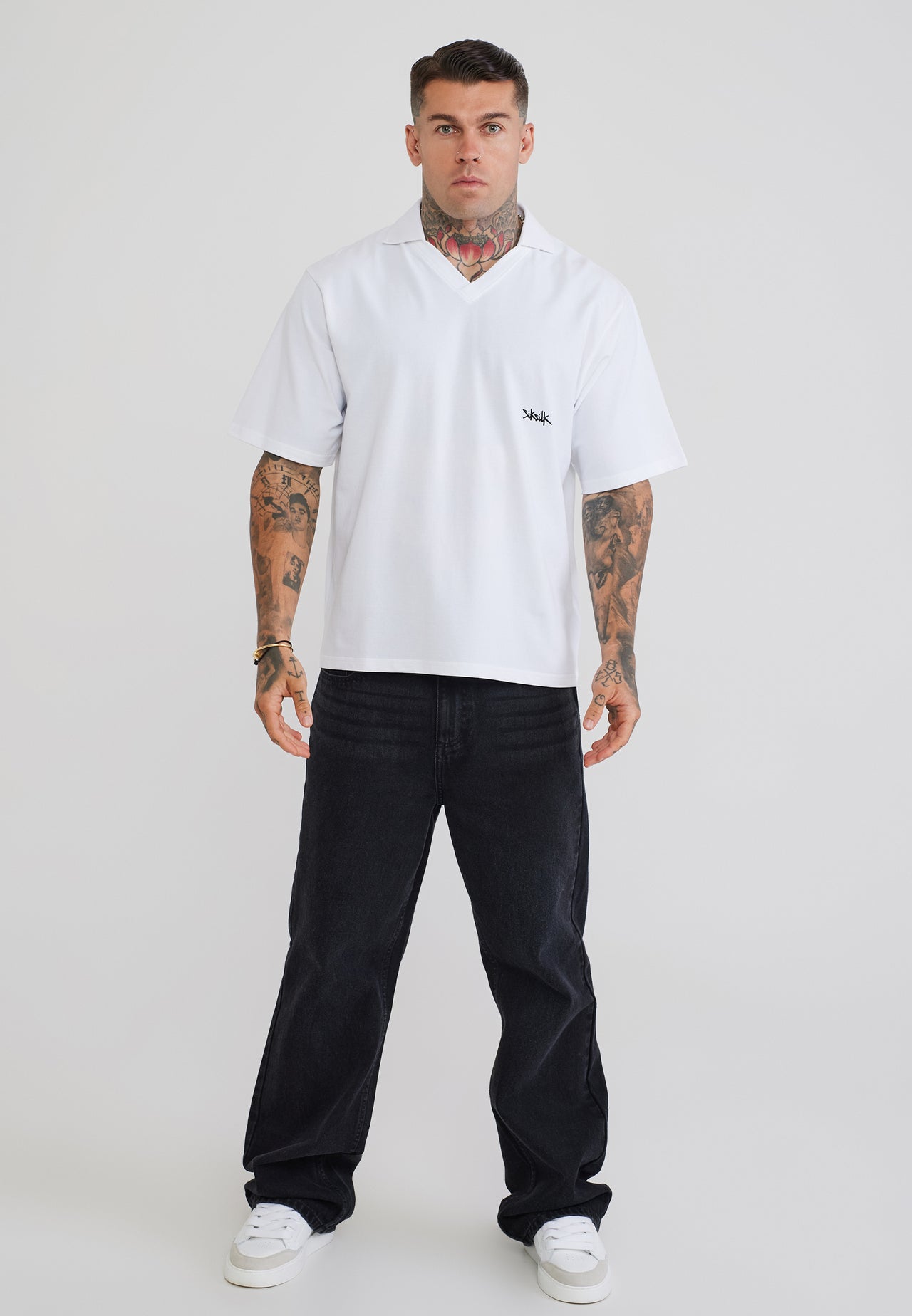 White Polo T-Shirt (2)