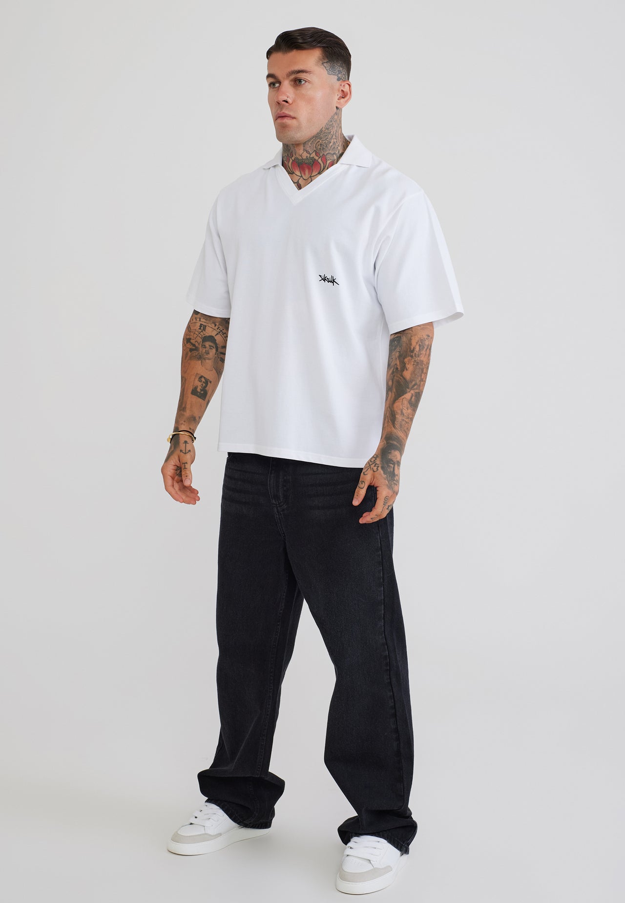 White Polo T-Shirt (3)