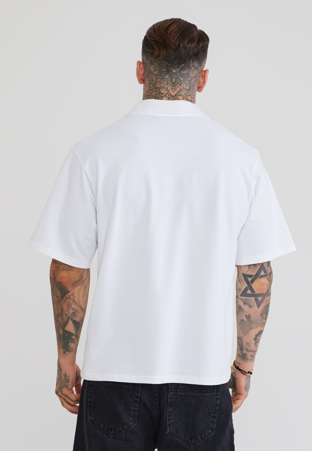 White Polo T-Shirt (4)