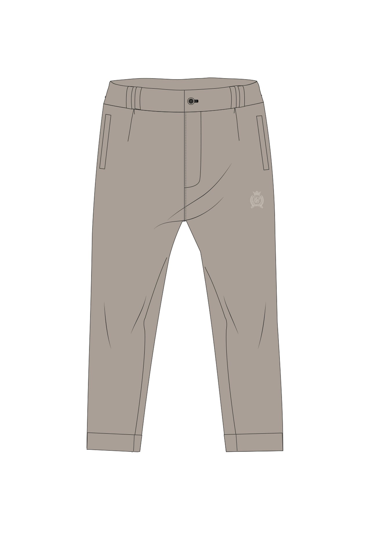 Beige Chino Pants