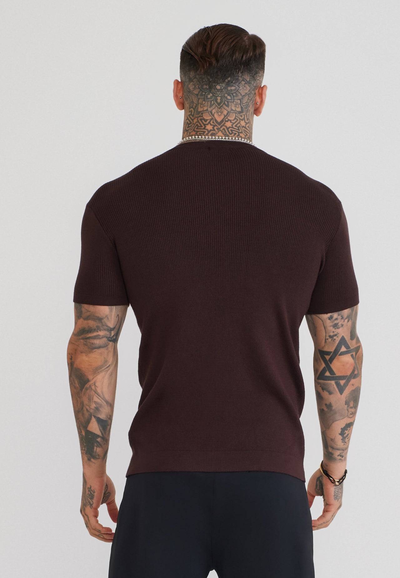 Brown Knitted T-Shirt (4)